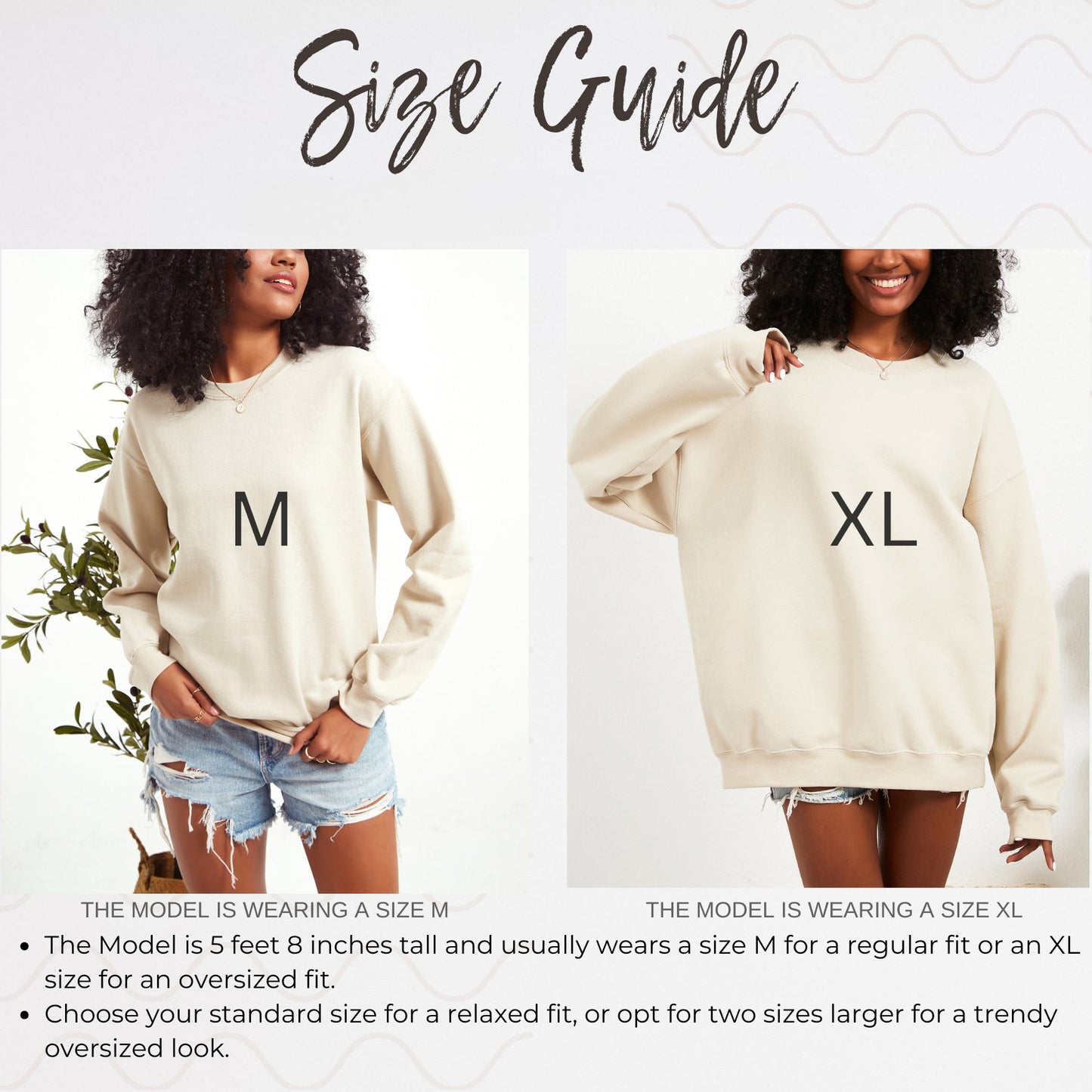 Wife Mom Boss Wavy Heart | Sweatshirt