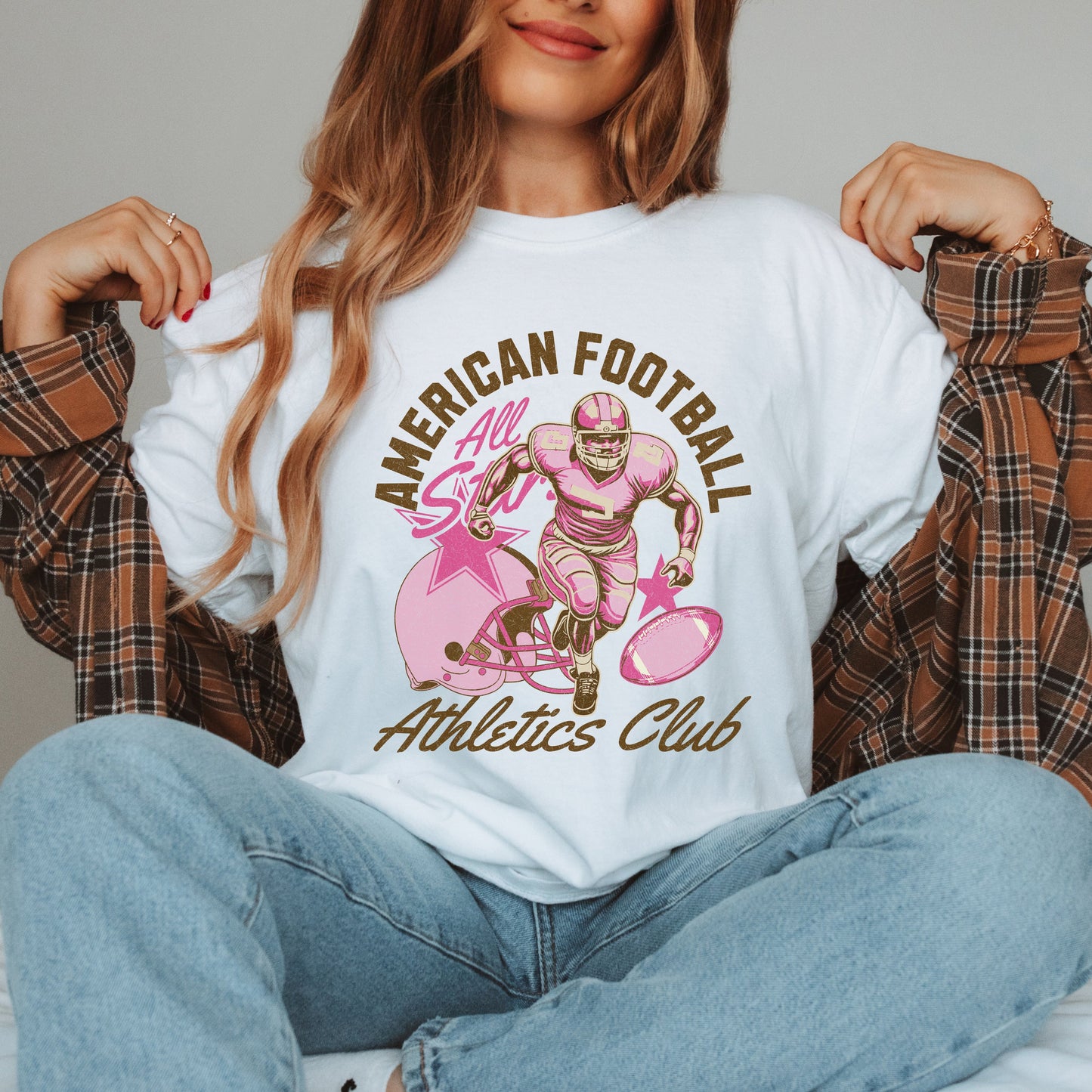 American Football Athletics Club | Garment Dyed Short Sleeve Tee