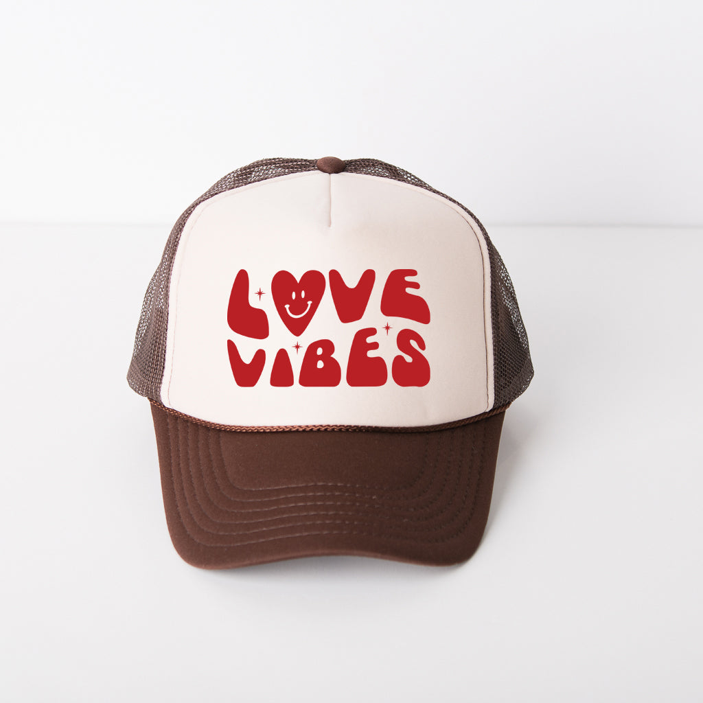 Love Vibes Heart | Foam Trucker Hat