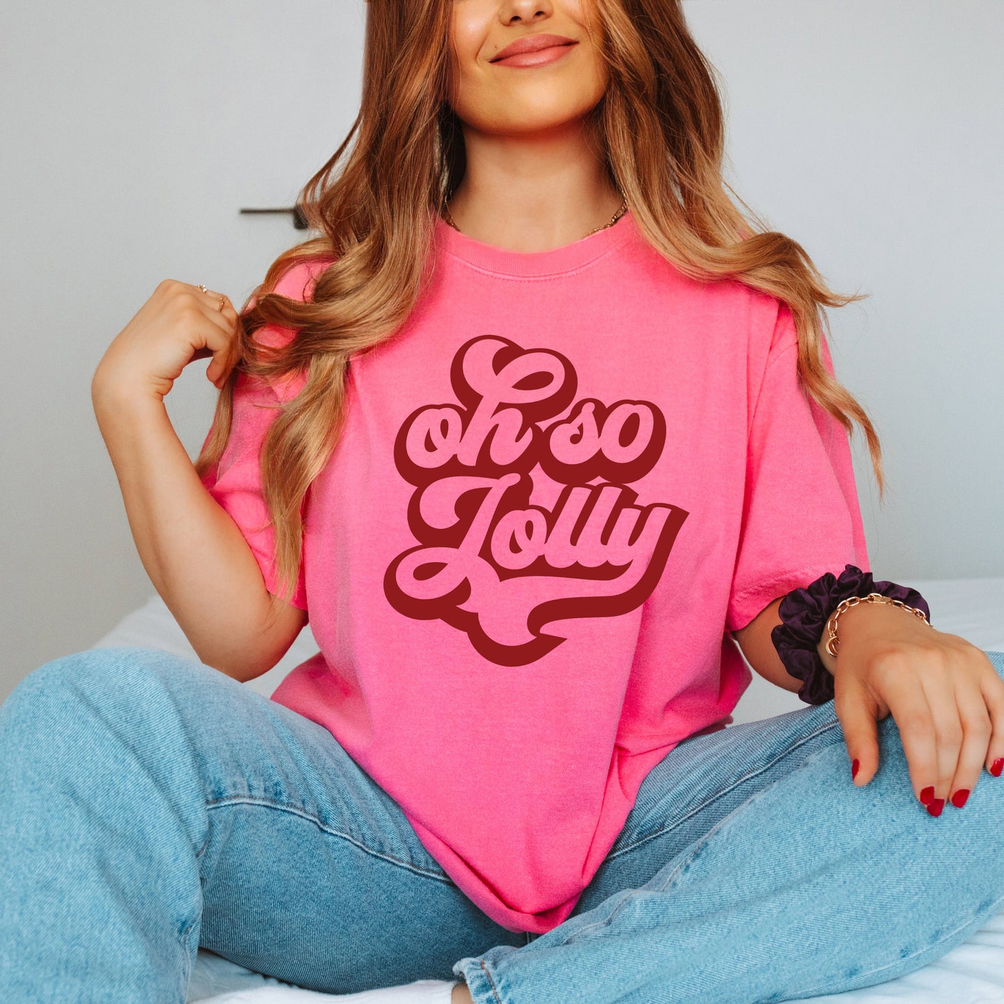 Oh So Jolly | Garment Dyed Tee