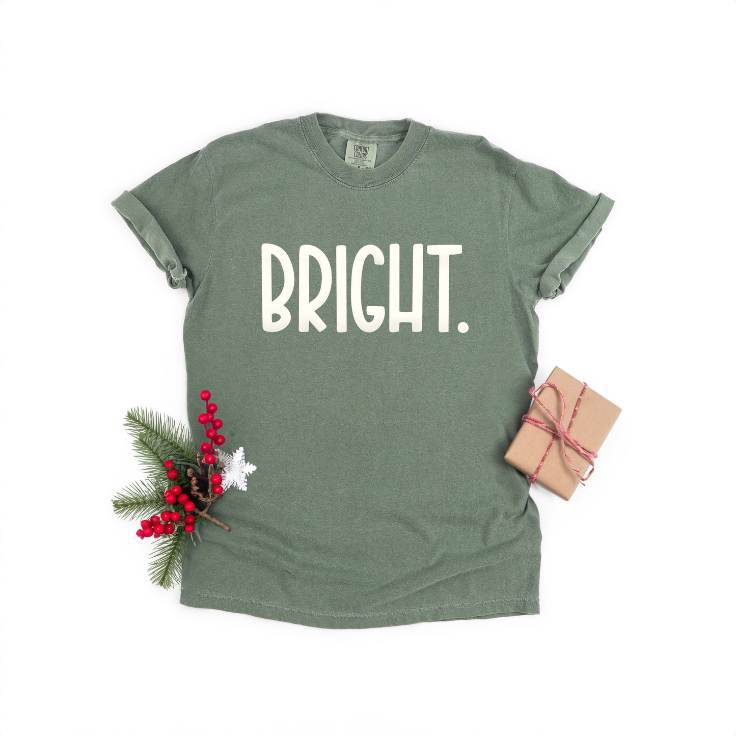 Bright Bold Puff Print | Garment Dyed Tee