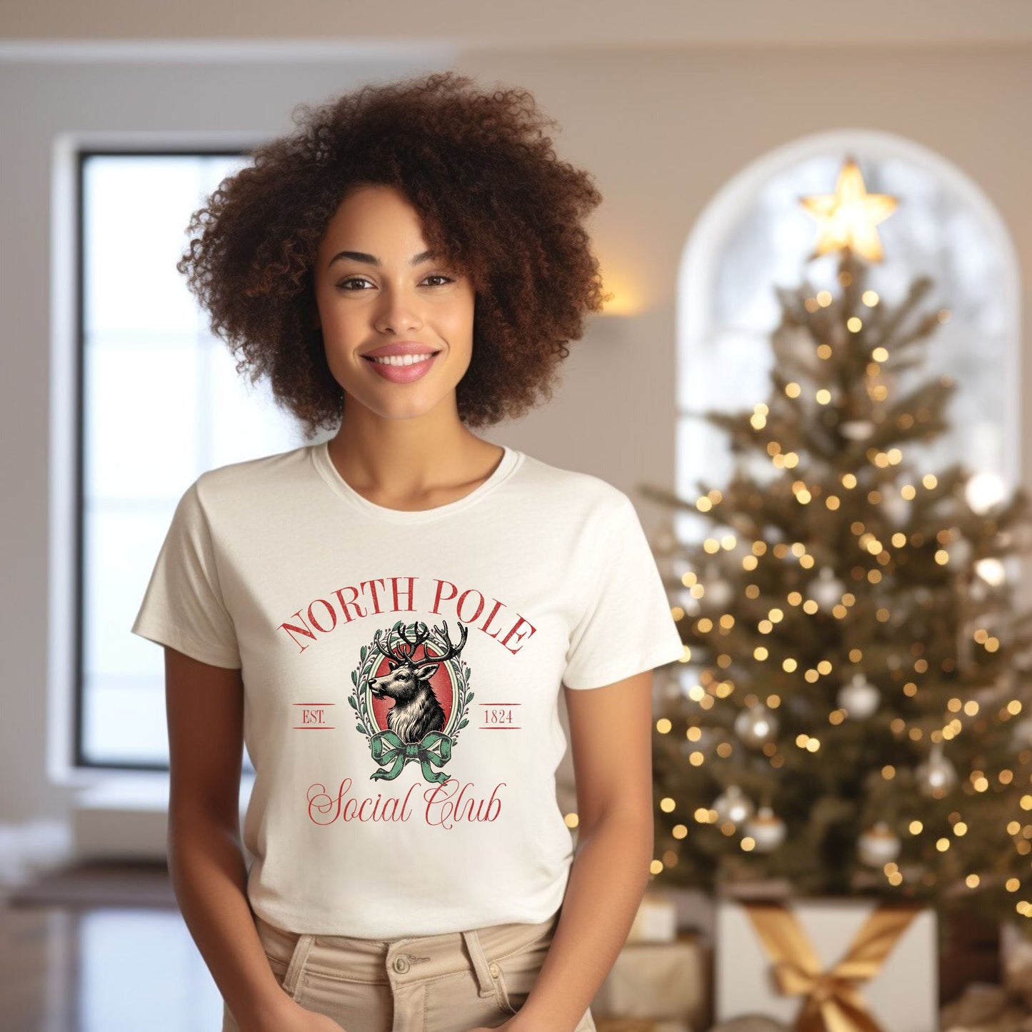 North Pole Social Club | Short Sleeve Crewneck