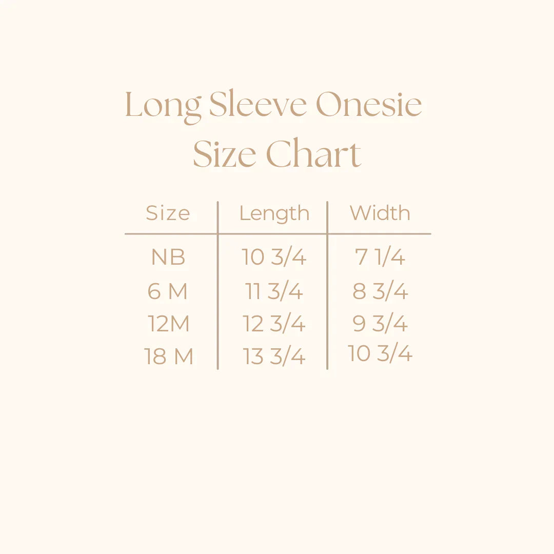 Little Cotton Tail | Baby Long Sleeve Onesie