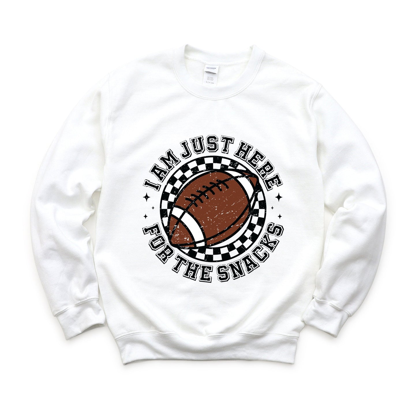 I Am Just Here For The Snacks - Women's Graphic Sweatshirt