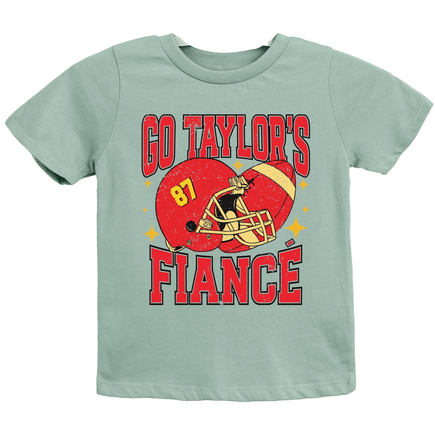 Go Taylor's Fiancé Sparkle - Kids Youth Short Sleeve Tee and Toddler Short Sleeve Tee