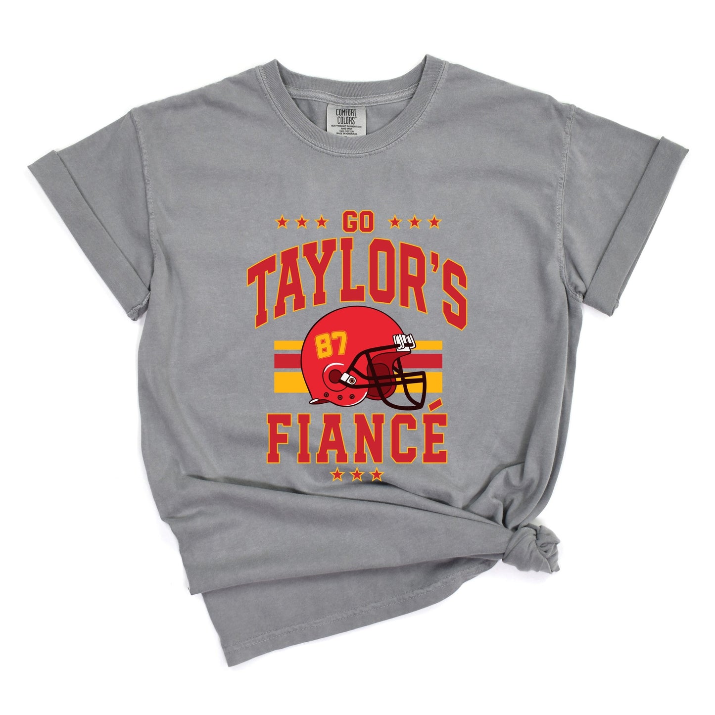 Go Taylor's Fiancé Helmet - Women's Garment Dyed Tee