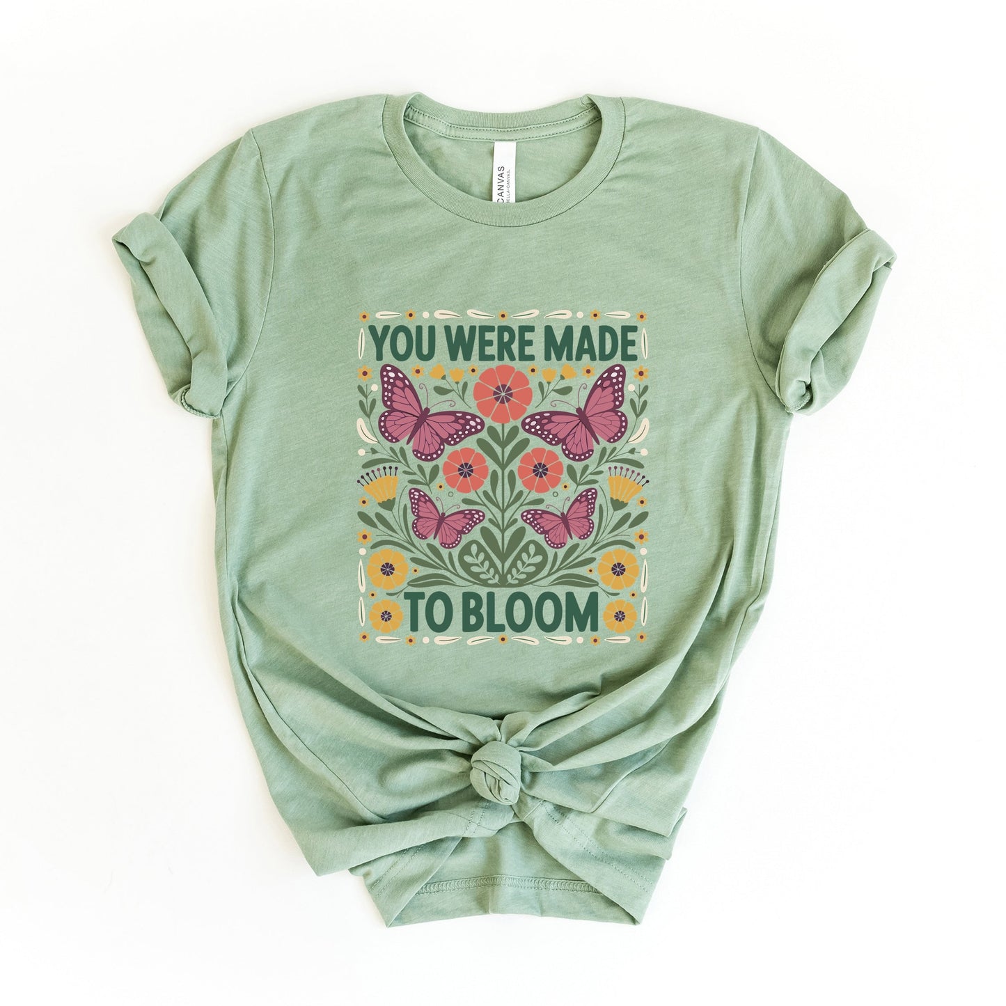 You Were Made To Bloom - Women's Short Sleeve Graphic T-Shirt