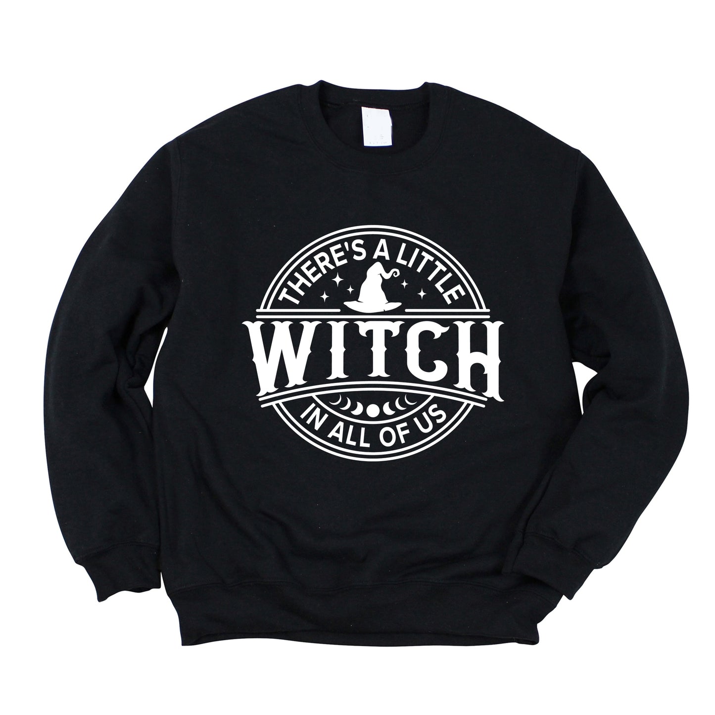 A Little Witch In All Of Us - Womens Graphic Sweatshirt