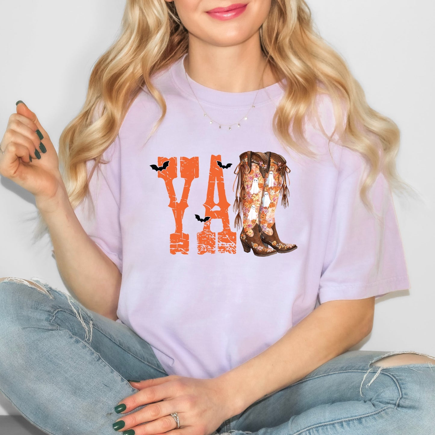 Y'all Bats - Womens Garment Dyed Tee