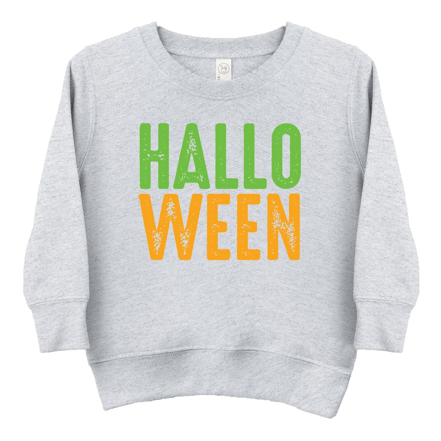 Halloween Bright Distressed - Toddler Graphic Sweatshirt and Youth Graphic Sweatshirt