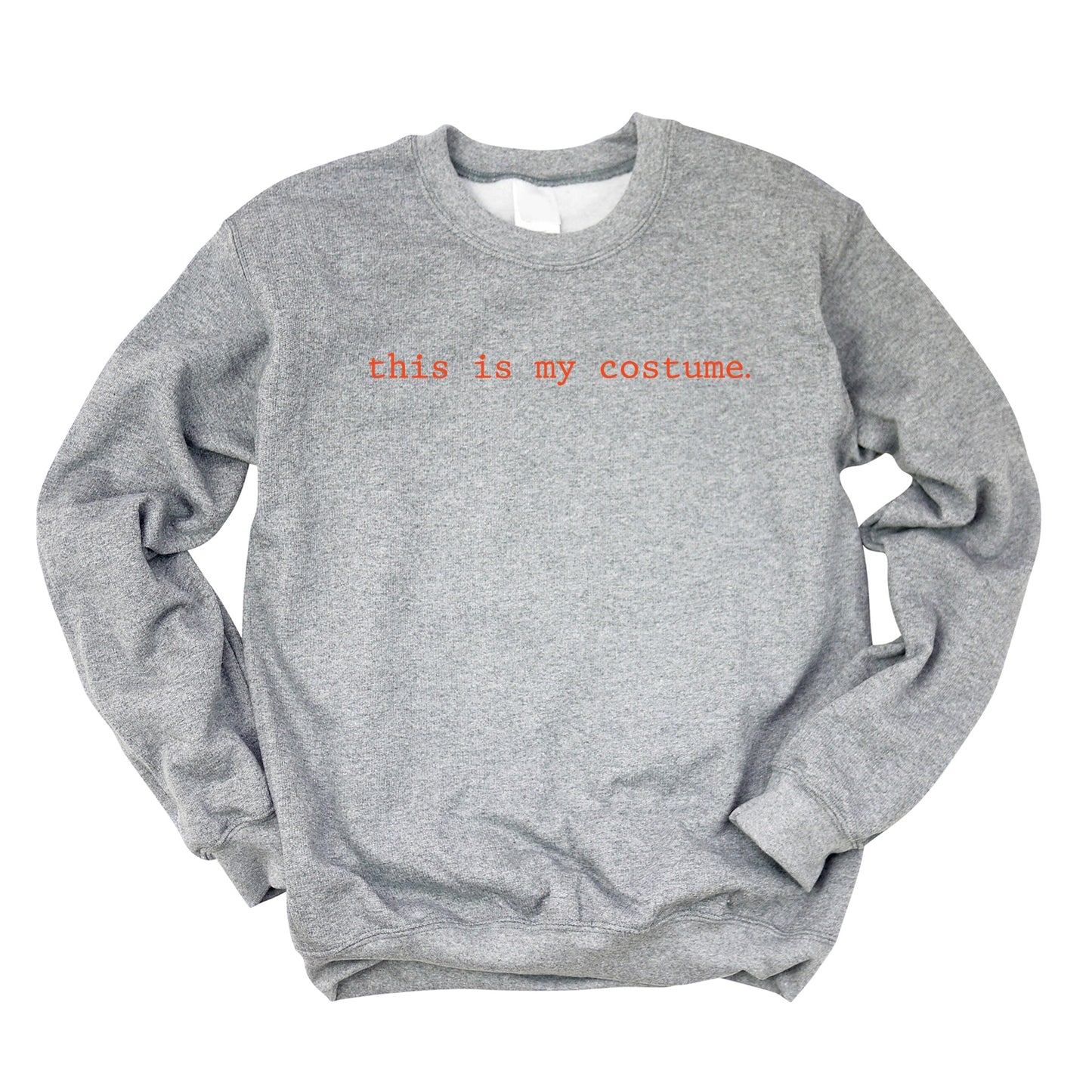 This Is My Costume Typewriter - Women's Graphic Sweatshirt