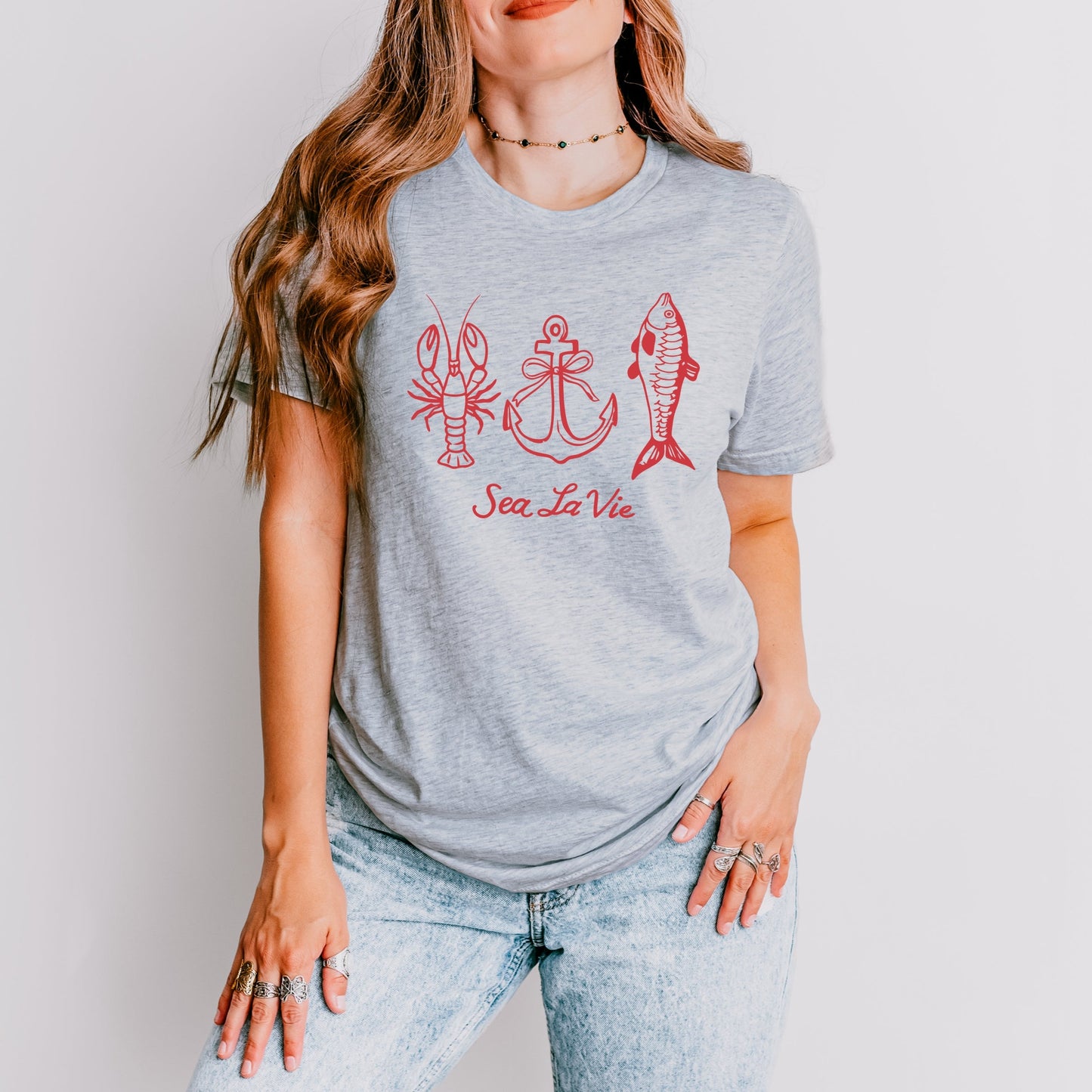 Sea La Vie 3 Across - Women's Short Sleeve Tee