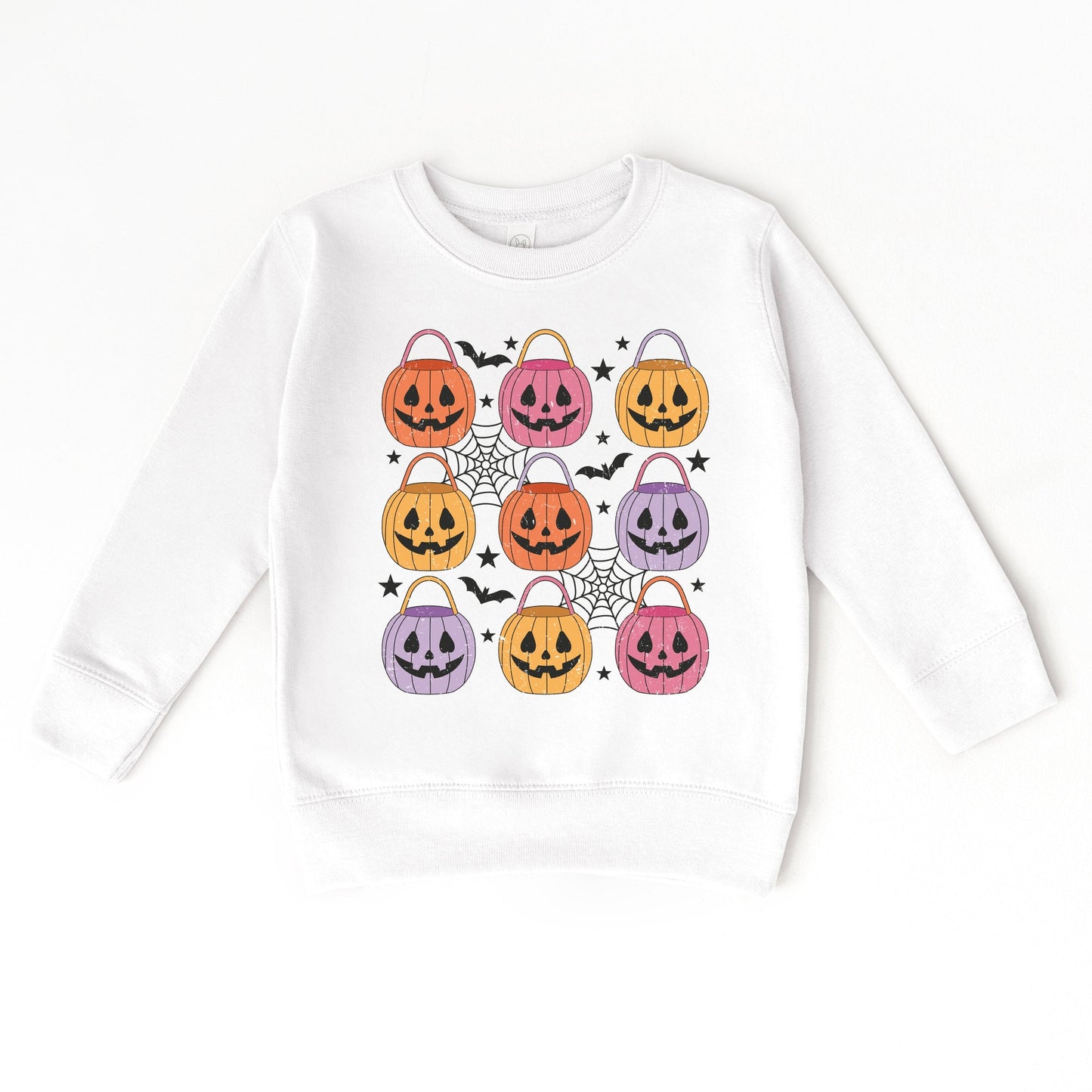 Pumpkin Basket Chart - Toddler Graphic Sweatshirt and Youth Graphic Sweatshirt