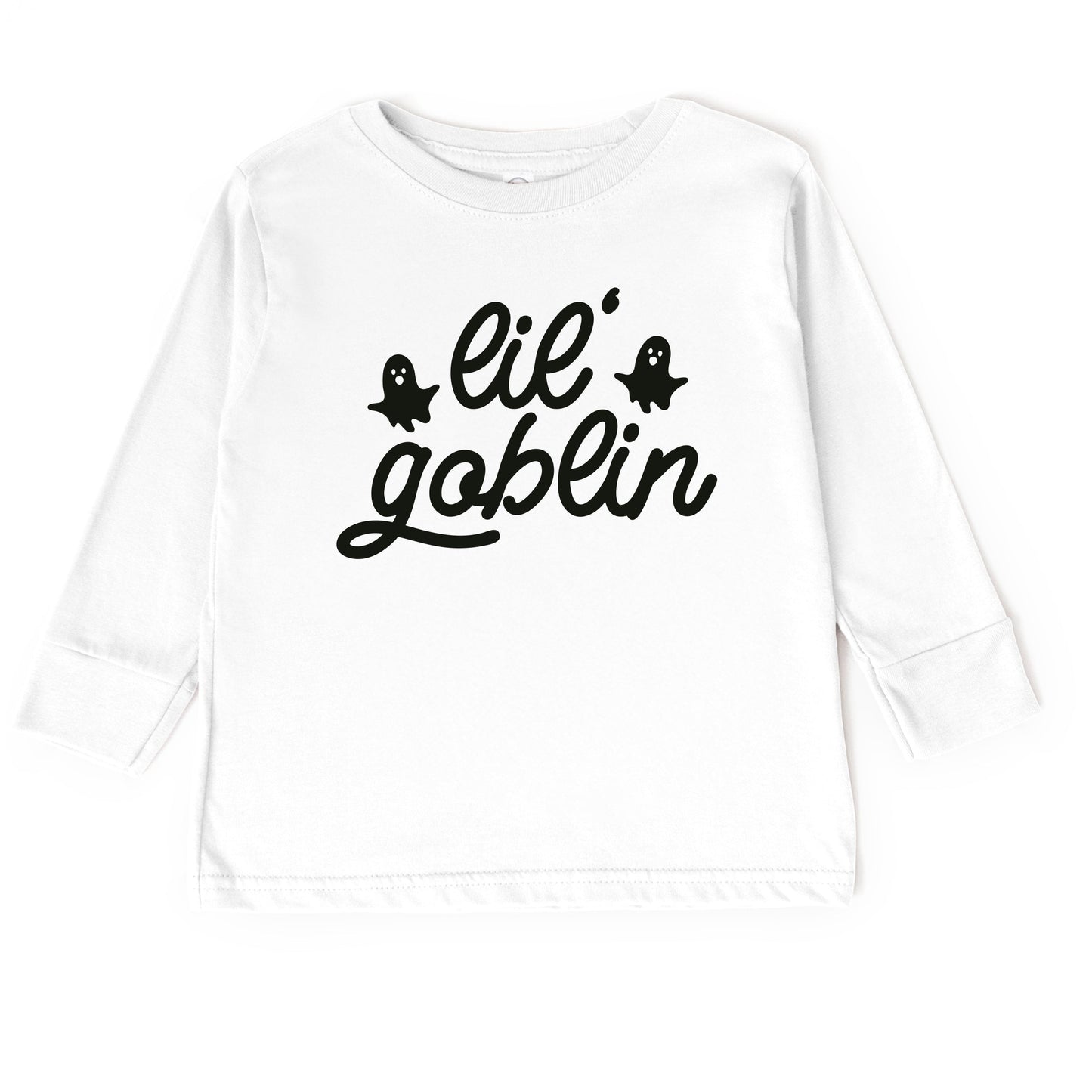 Lil' Goblin Ghosts - Toddler Long Sleeve Graphic Tee and Youth Long Sleeve Graphic T-Shirt