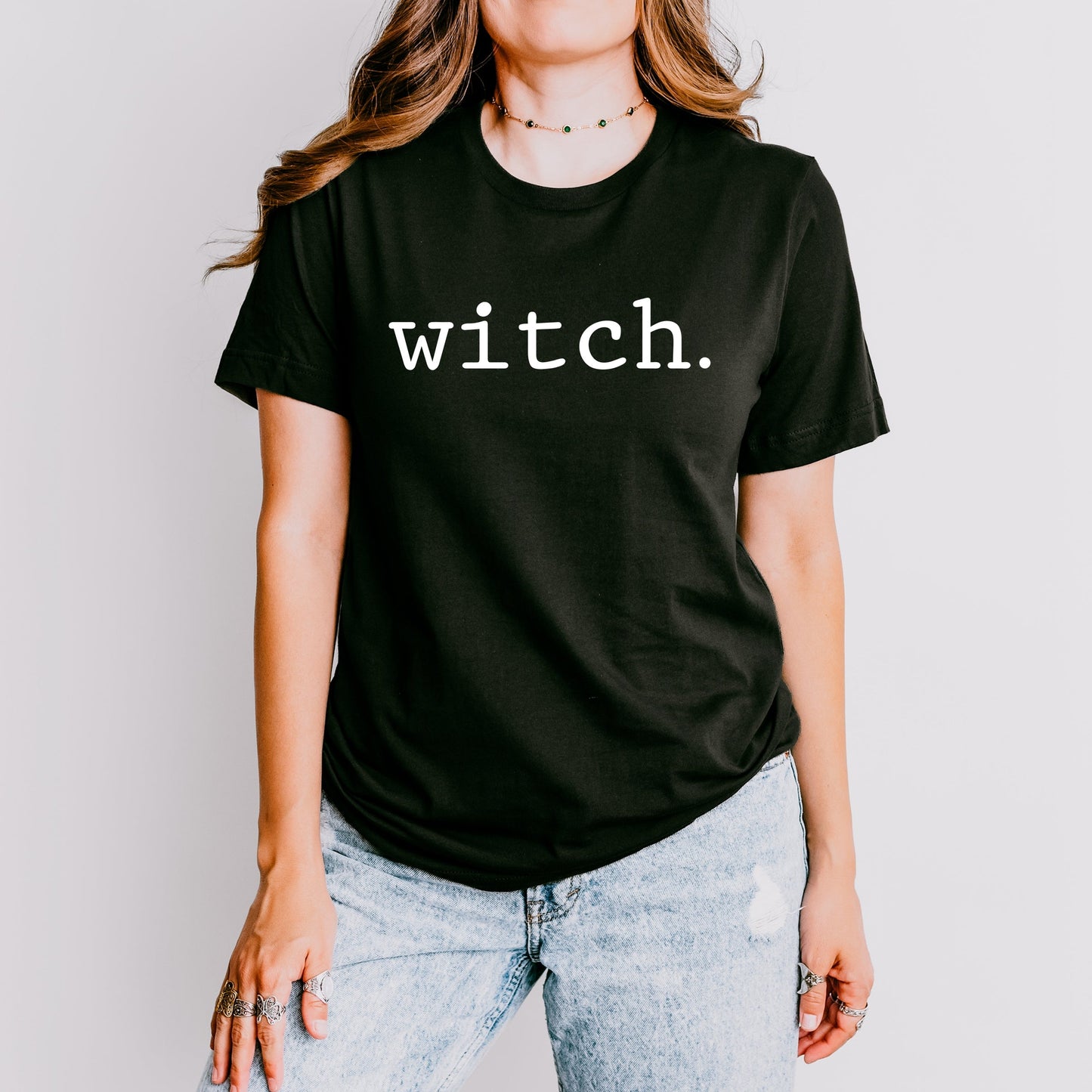 Witch Typewriter - Women's Short Sleeve Graphic T-Shirt