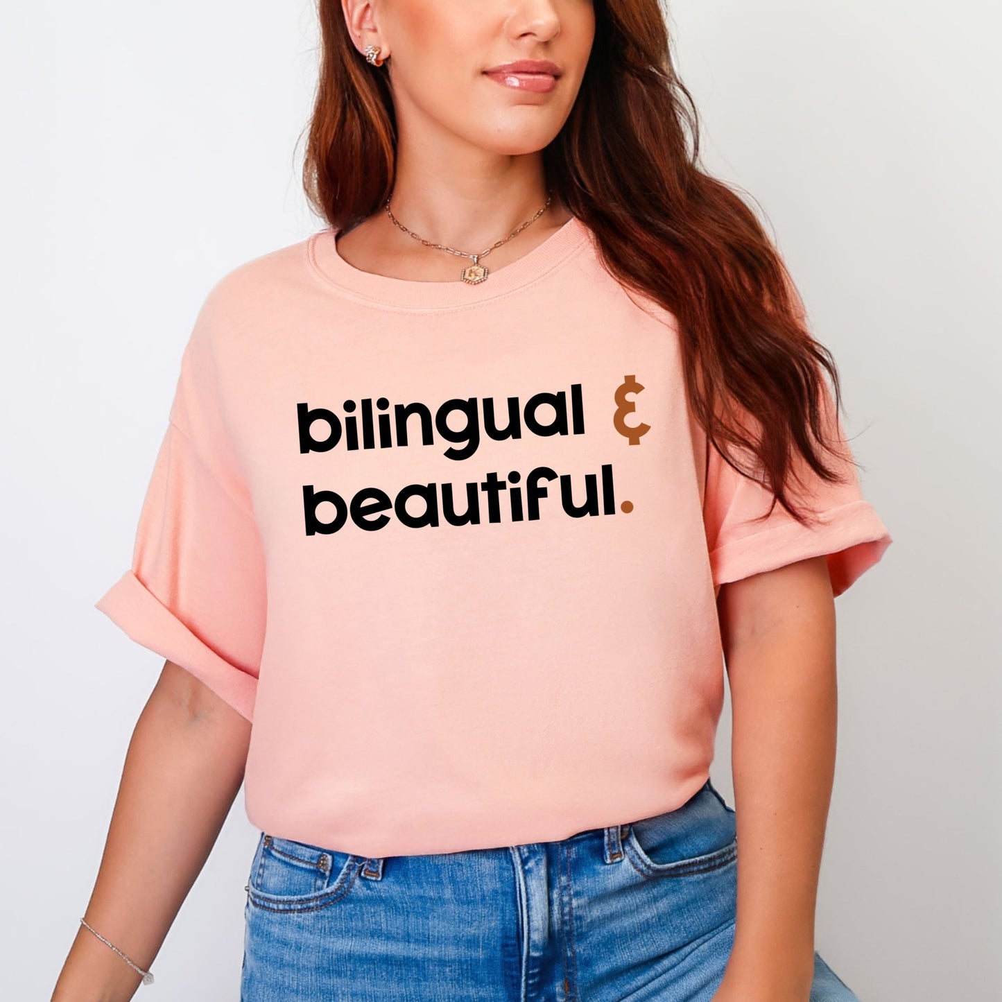 Bilingual And Beautiful - Garment Dyed Tee
