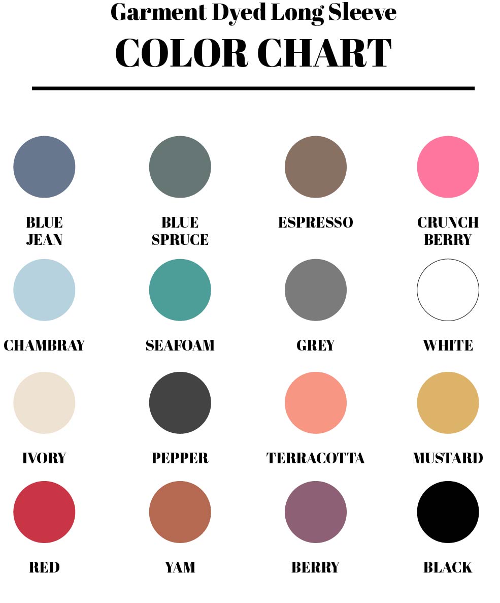 Holiday Homebody | Garment Dyed Long Sleeve