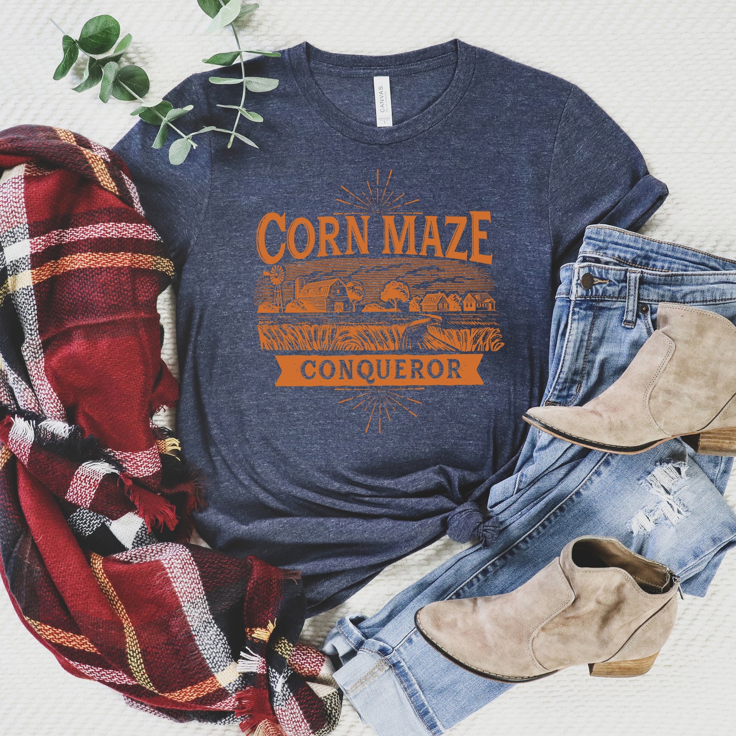Corn Maze Conqueror | Short Sleeve Crew Neck