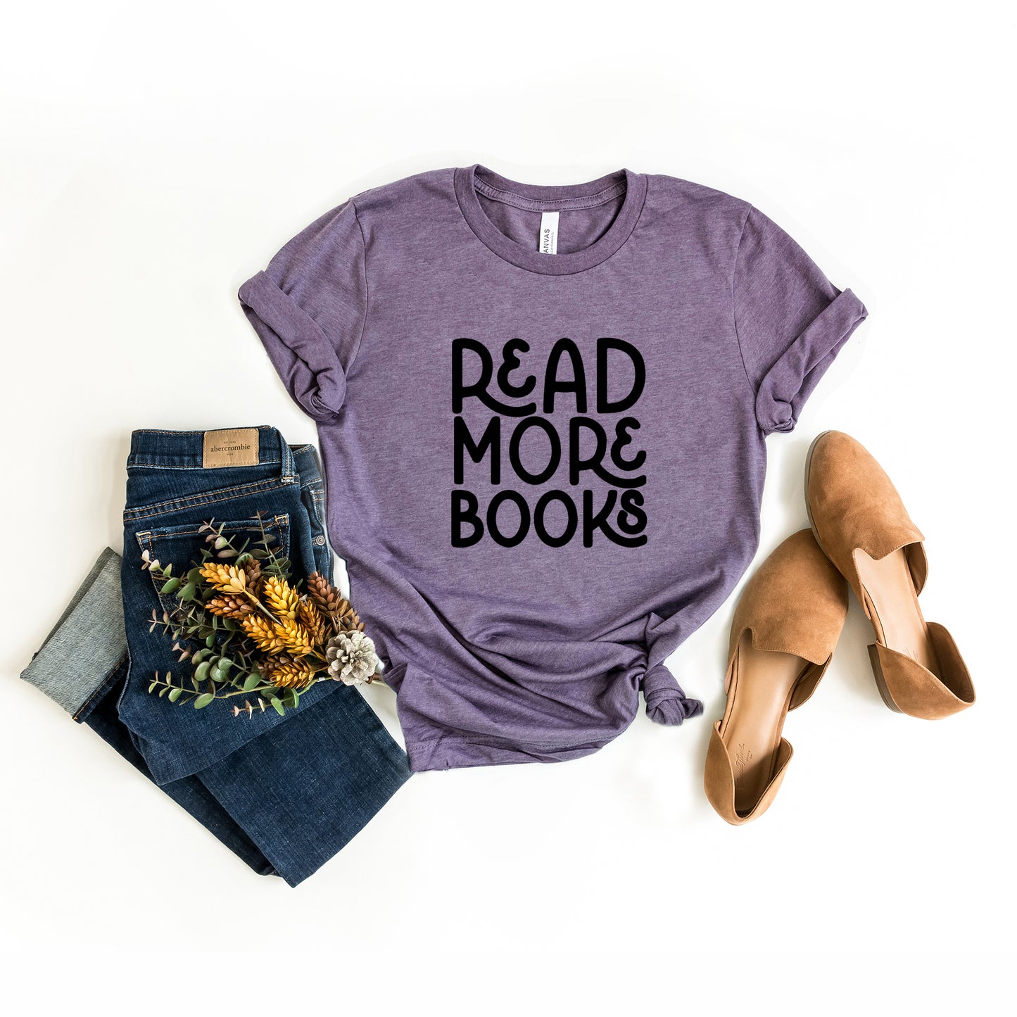 Read More Books | Short Sleeve Crew Neck