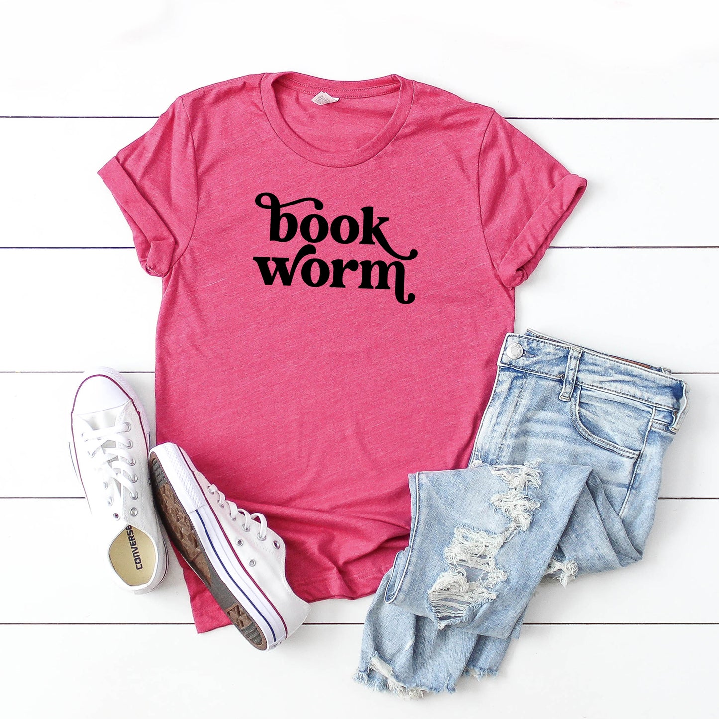 Book Worm | Short Sleeve Graphic Tee
