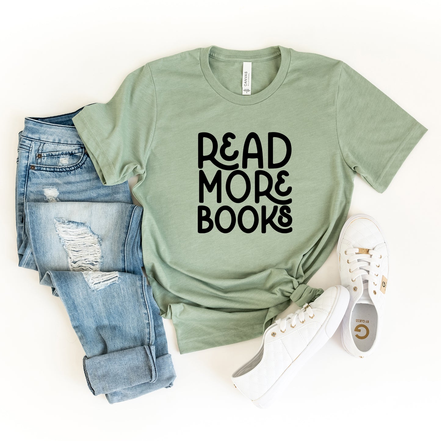 Read More Books | Short Sleeve Crew Neck