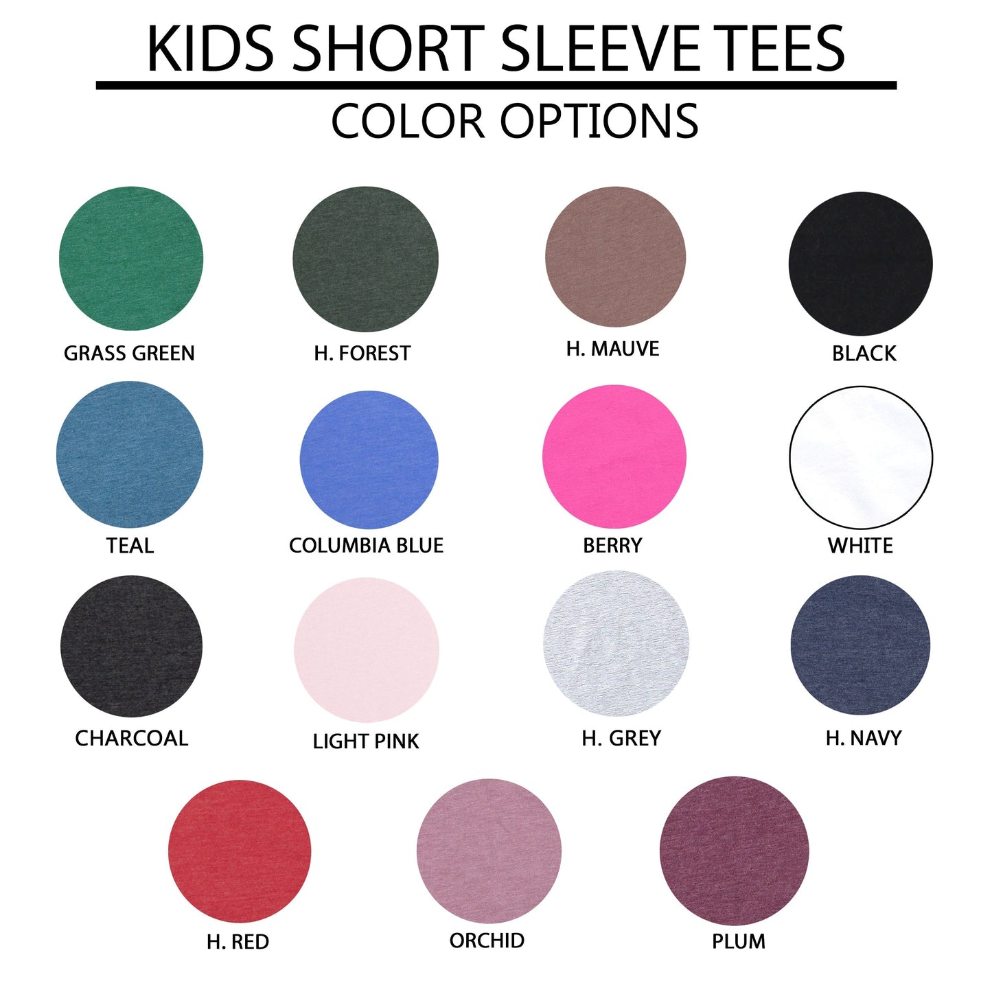 I'm Just Here For The Chicks -Kids | Short Sleeve Crew Neck