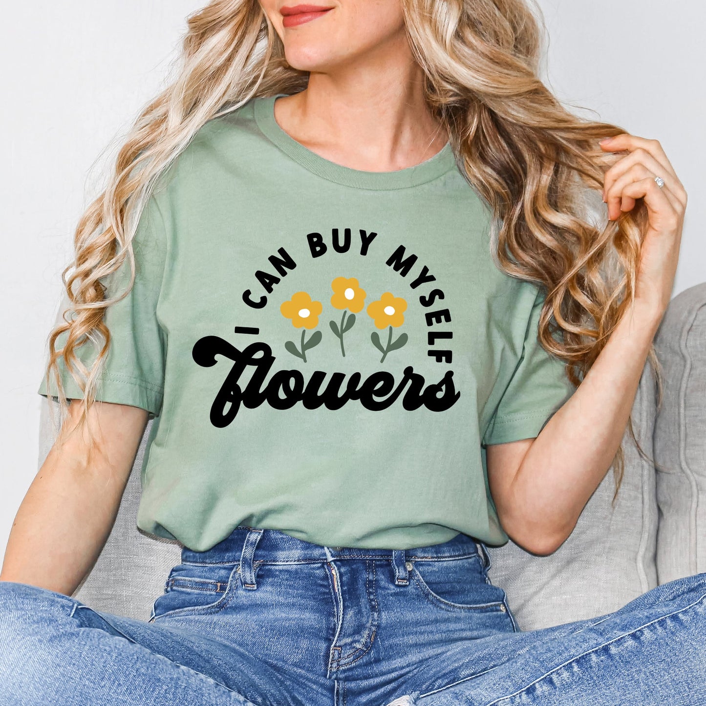 I Can Buy Myself Flowers | Short Sleeve Graphic Tee