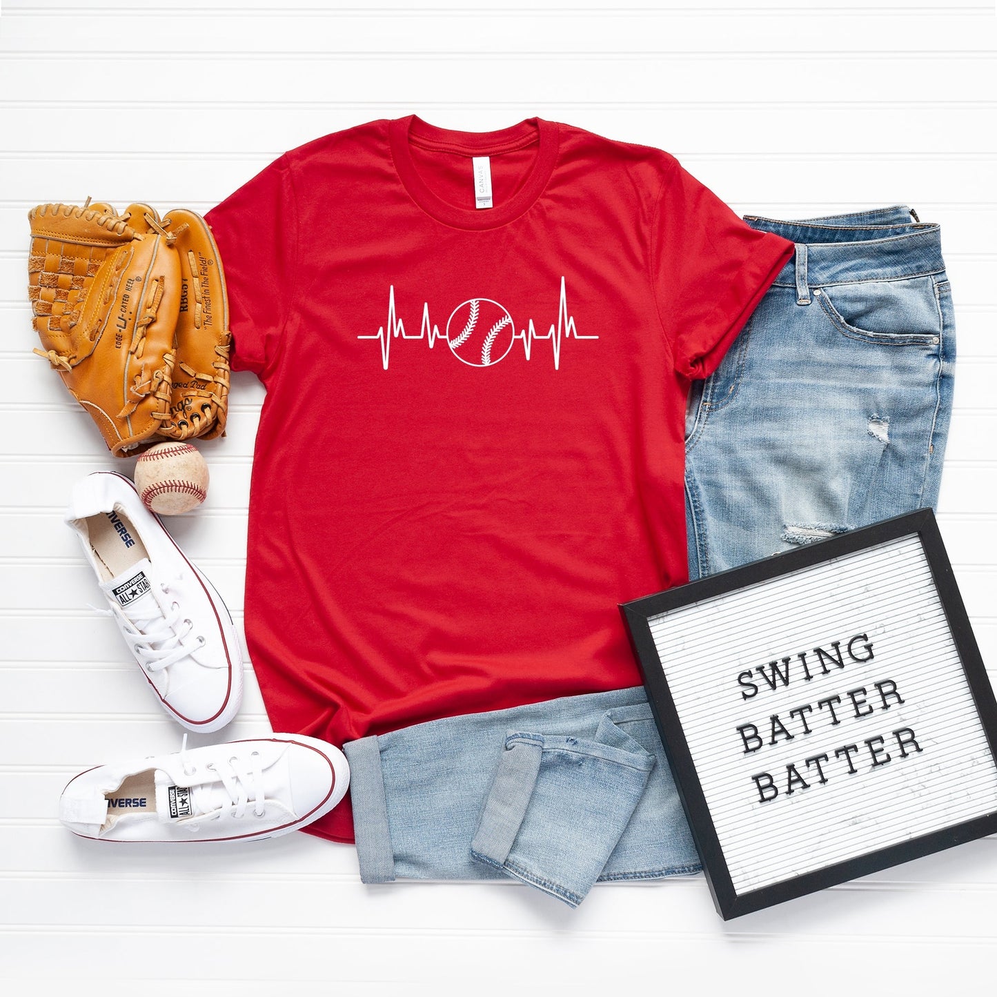 Baseball Heart Rate | Short Sleeve Crew Neck