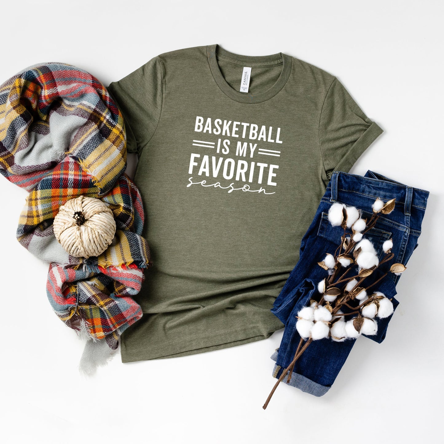 Basketball is my Favorite Season | Short Sleeve Crew Neck