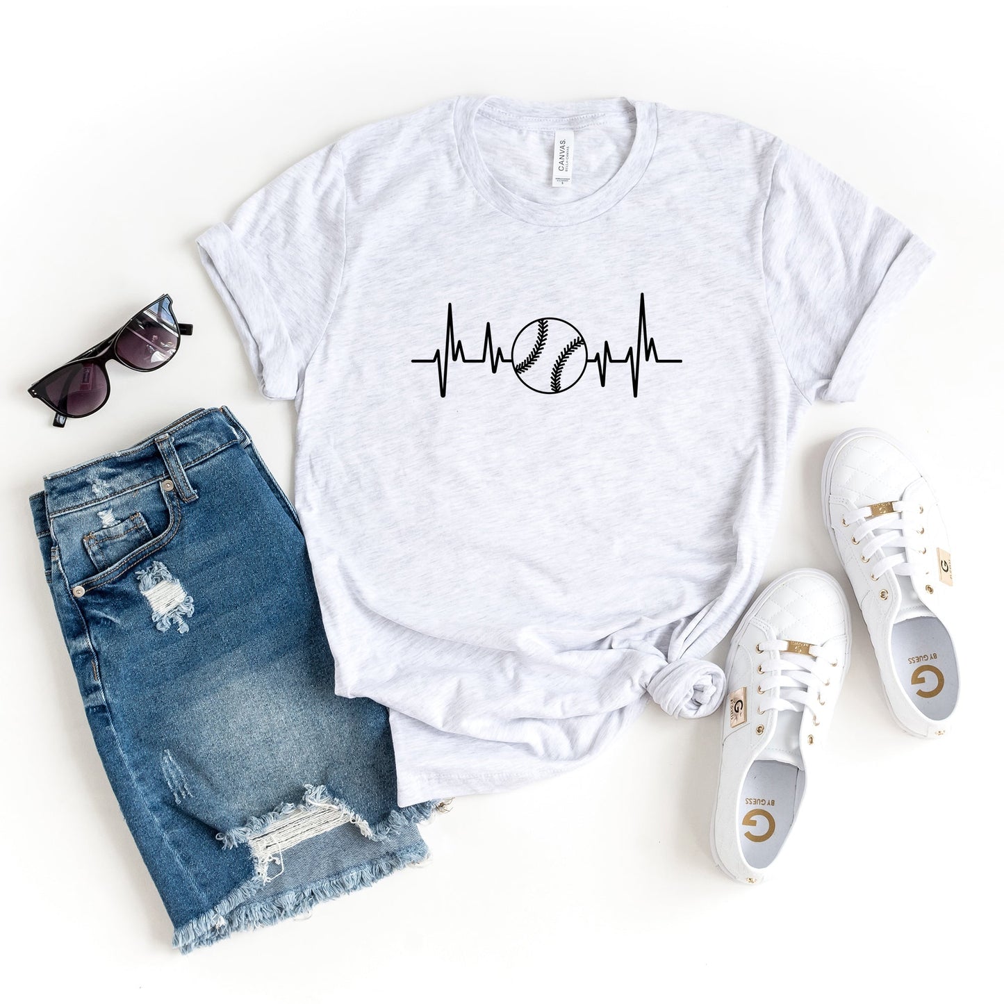 Baseball Heart Rate | Short Sleeve Crew Neck