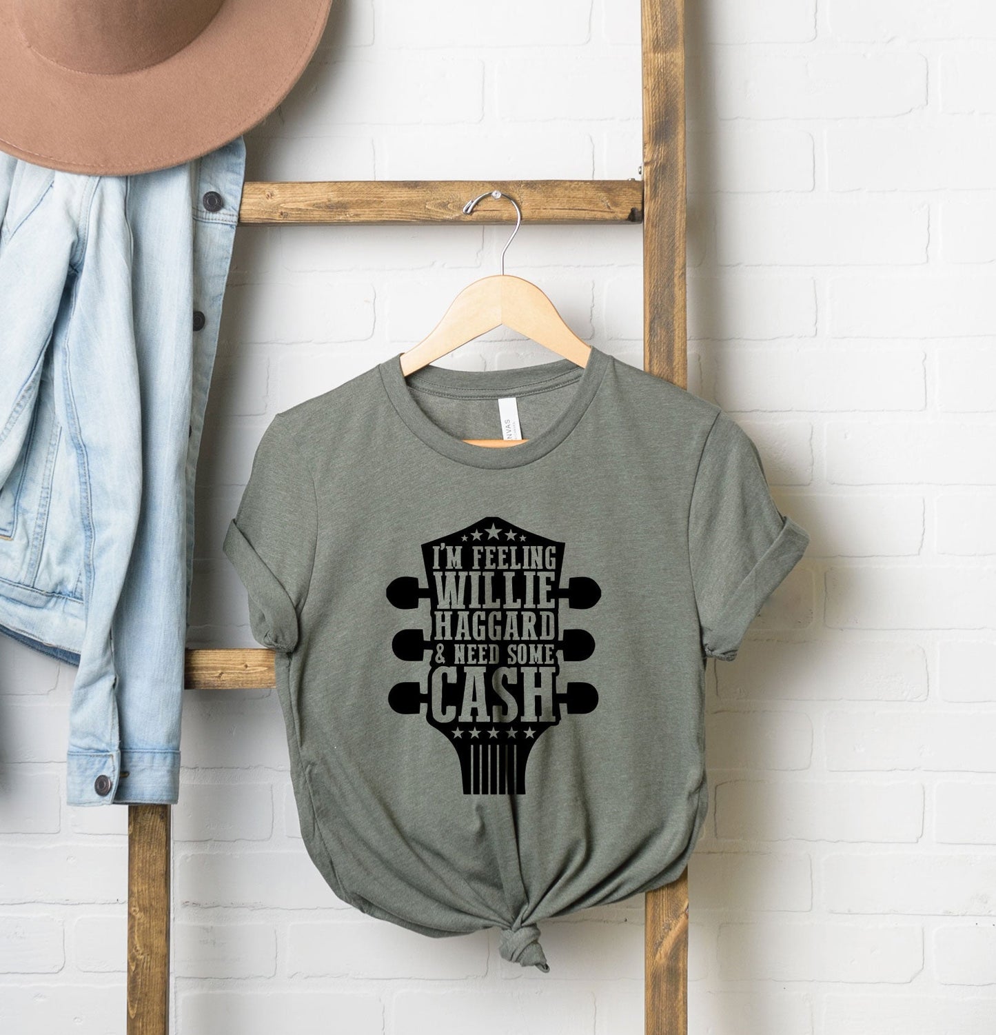 Feeling Willie Haggard | Short Sleeve Crew Neck