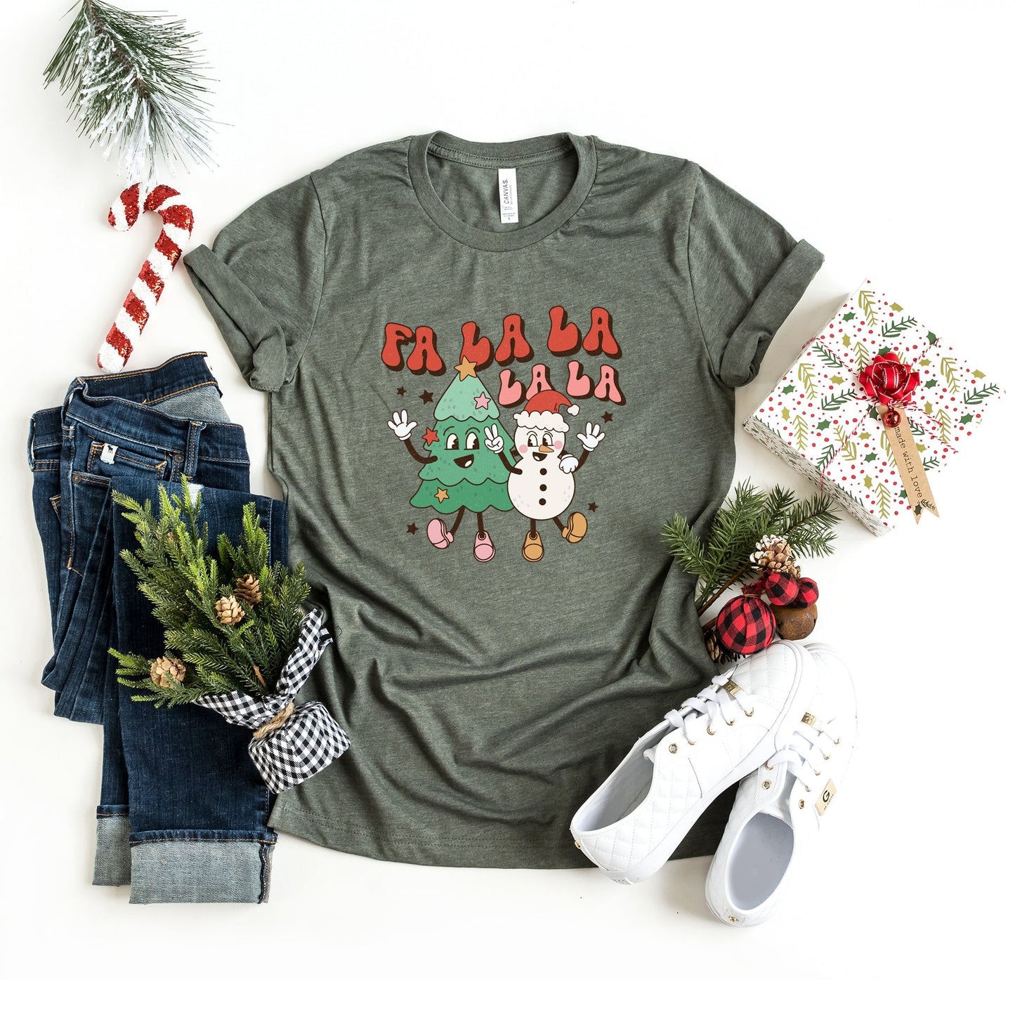 Fa La La Friends | Short Sleeve Crew Neck
