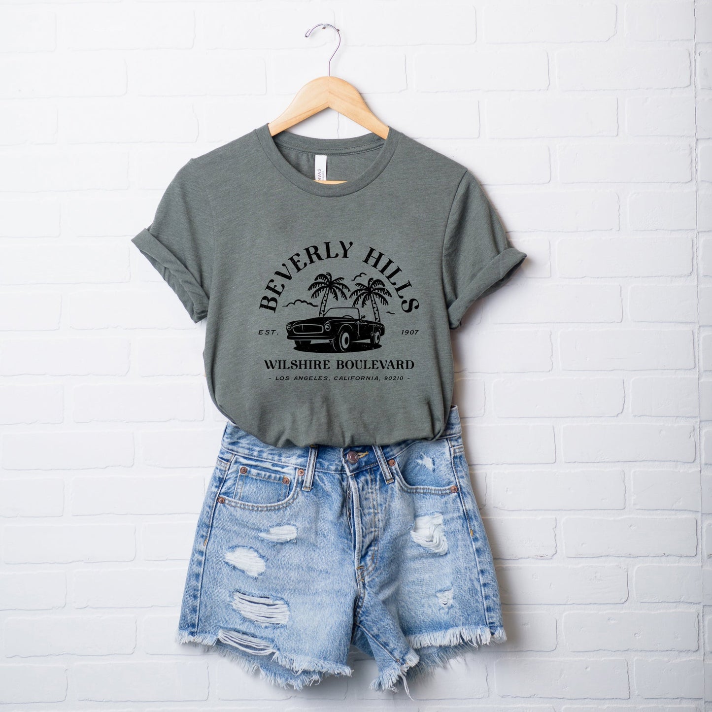 Beverly Hills | Short Sleeve Crew Neck