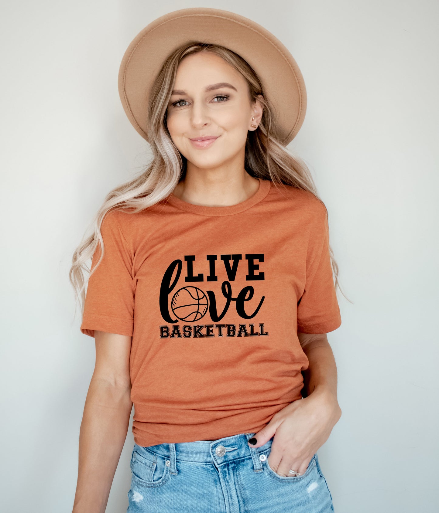 Live Love Basketball | Short Sleeve Crew Neck