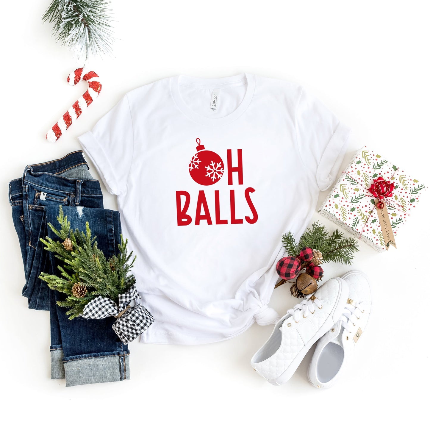 Oh Balls | Short Sleeve Crew Neck