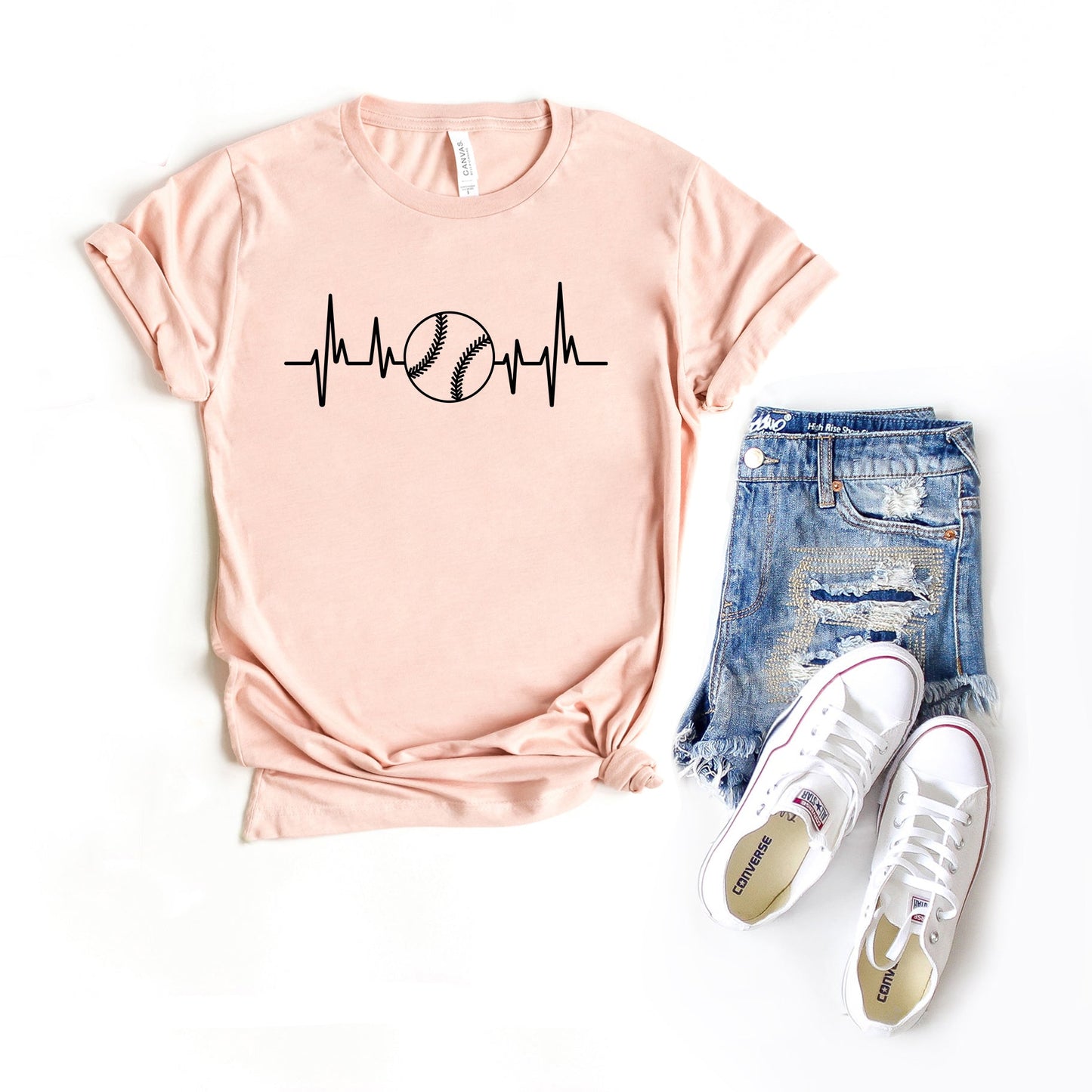 Baseball Heart Rate | Short Sleeve Crew Neck