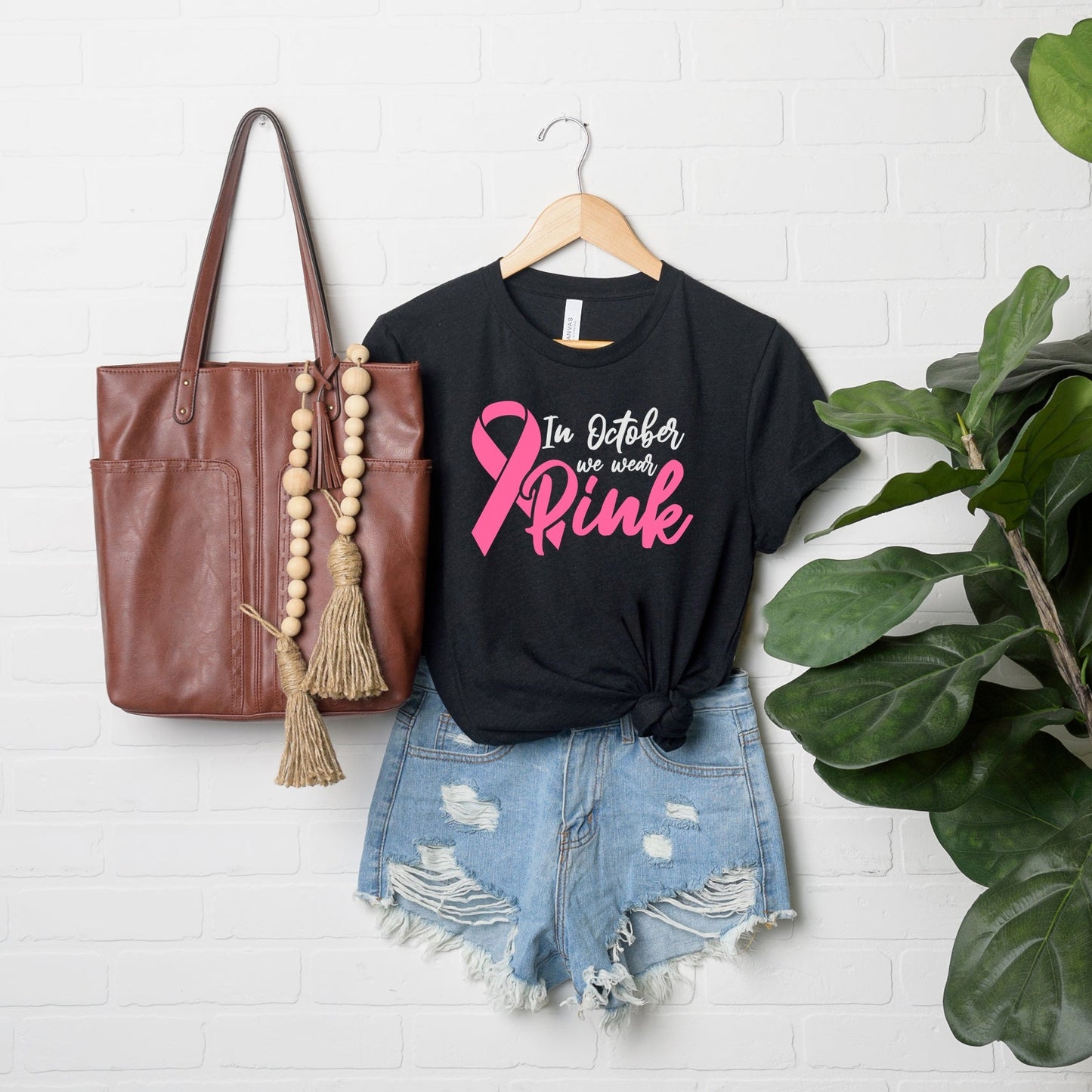 In October We Wear Pink | Short Sleeve Graphic Tee