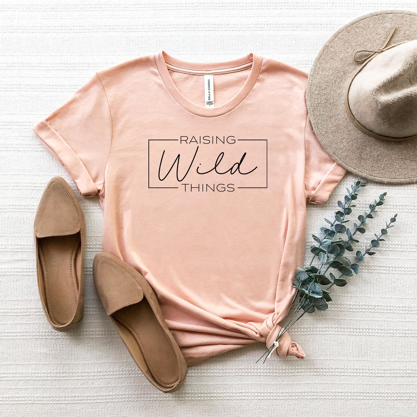 Raising Wild Things | Short Sleeve Crew Neck