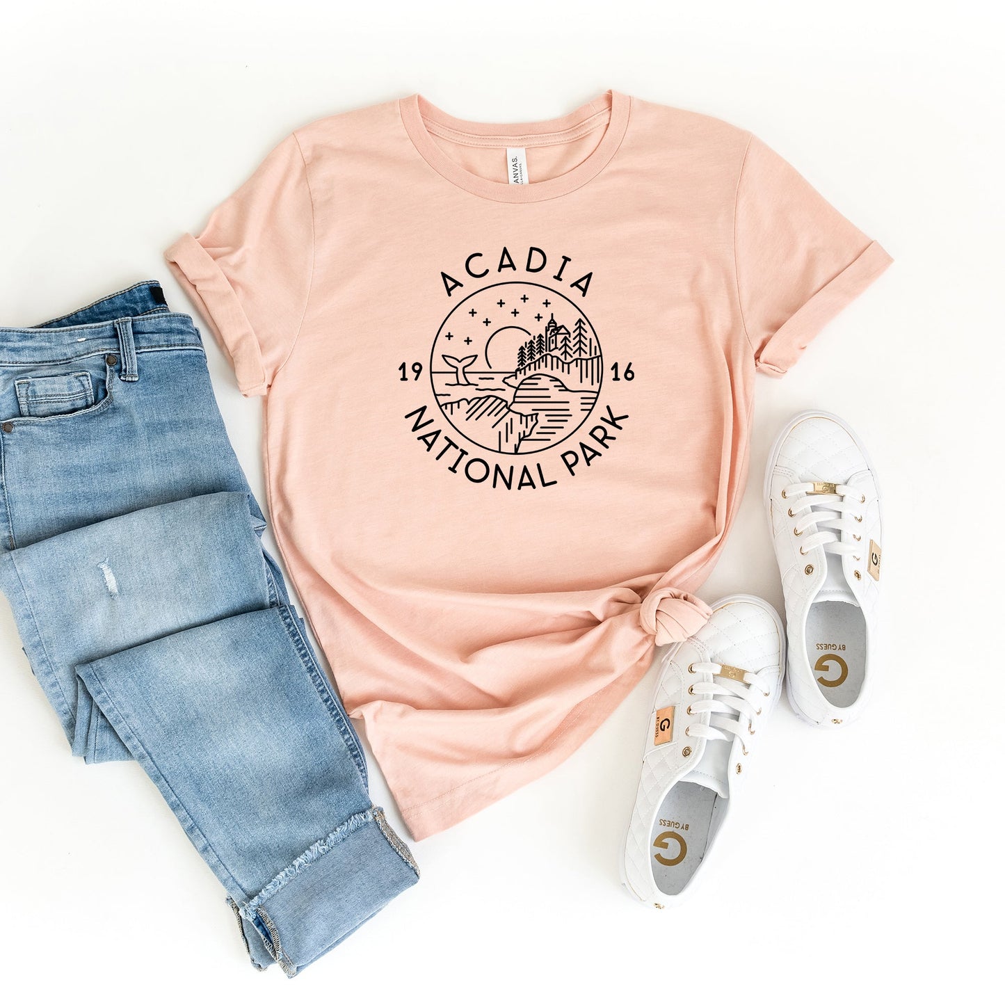 Acadia National Park | Short Sleeve Crew Neck