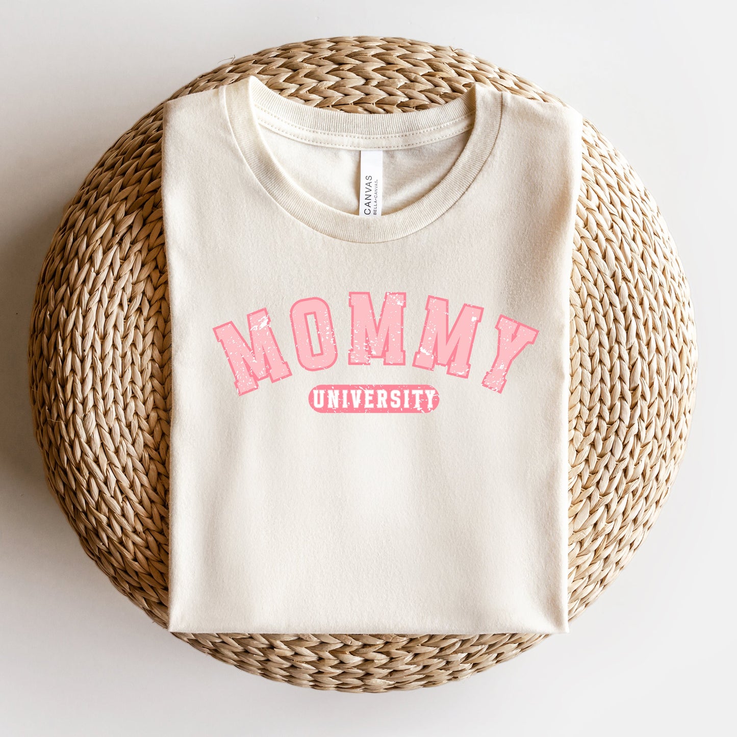 Varsity Mommy University | Short Sleeve Crew Neck