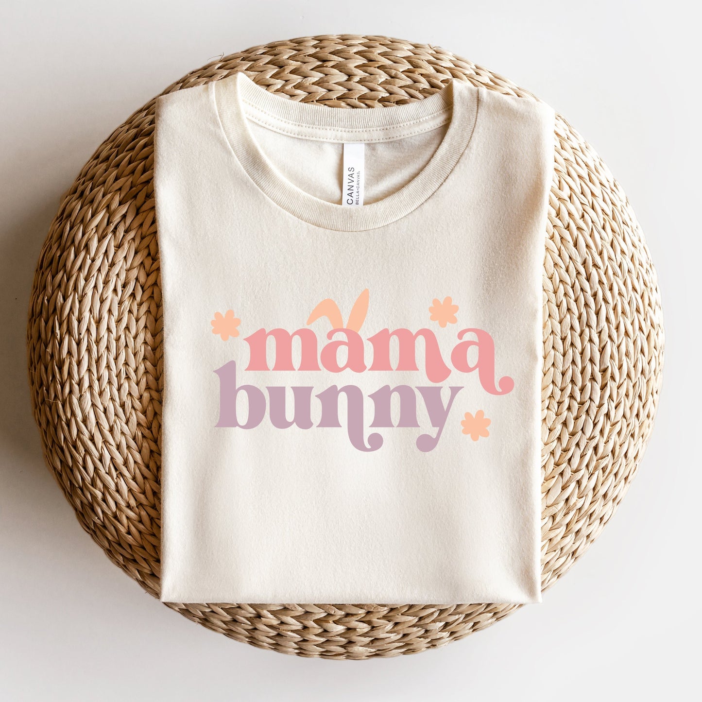 Mama Bunny | Short Sleeve Crew Neck