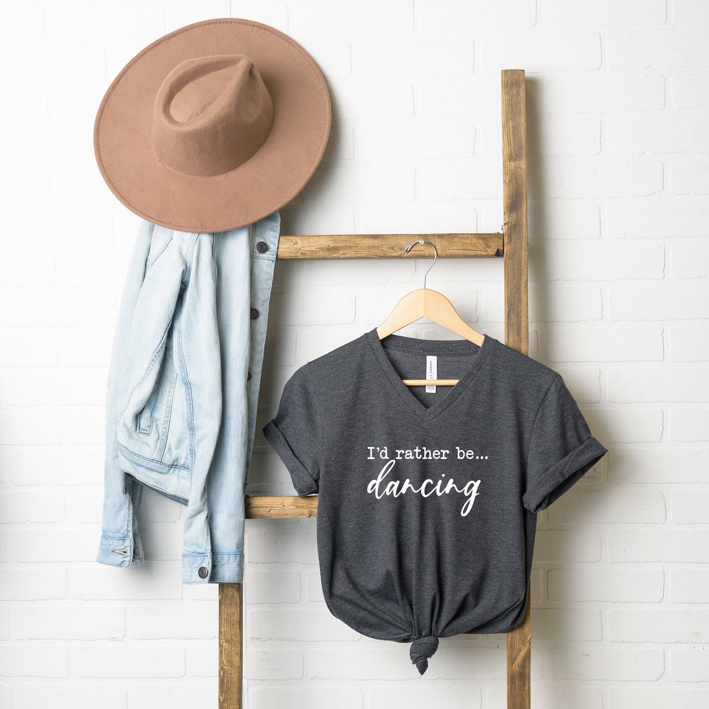 I'd Rather Be Dancing | Short Sleeve V-Neck