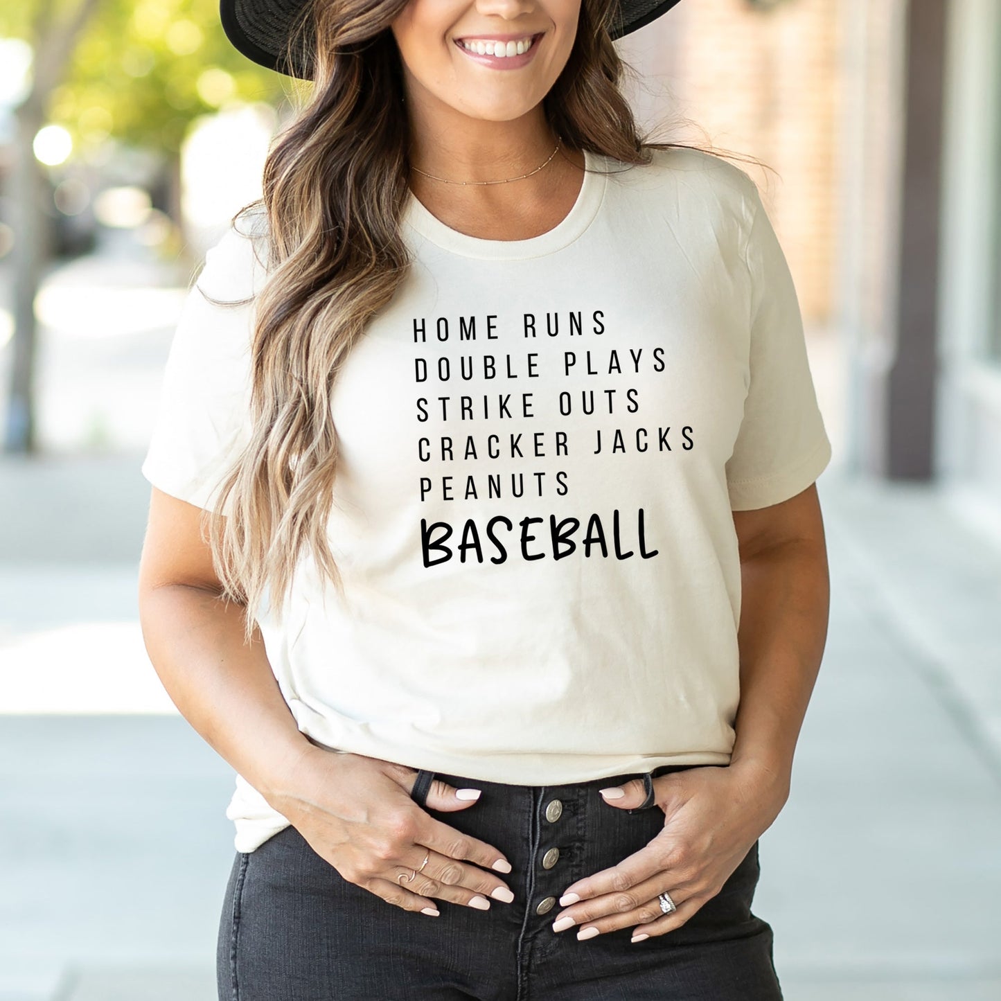 Baseball Words | Short Sleeve Crew Neck