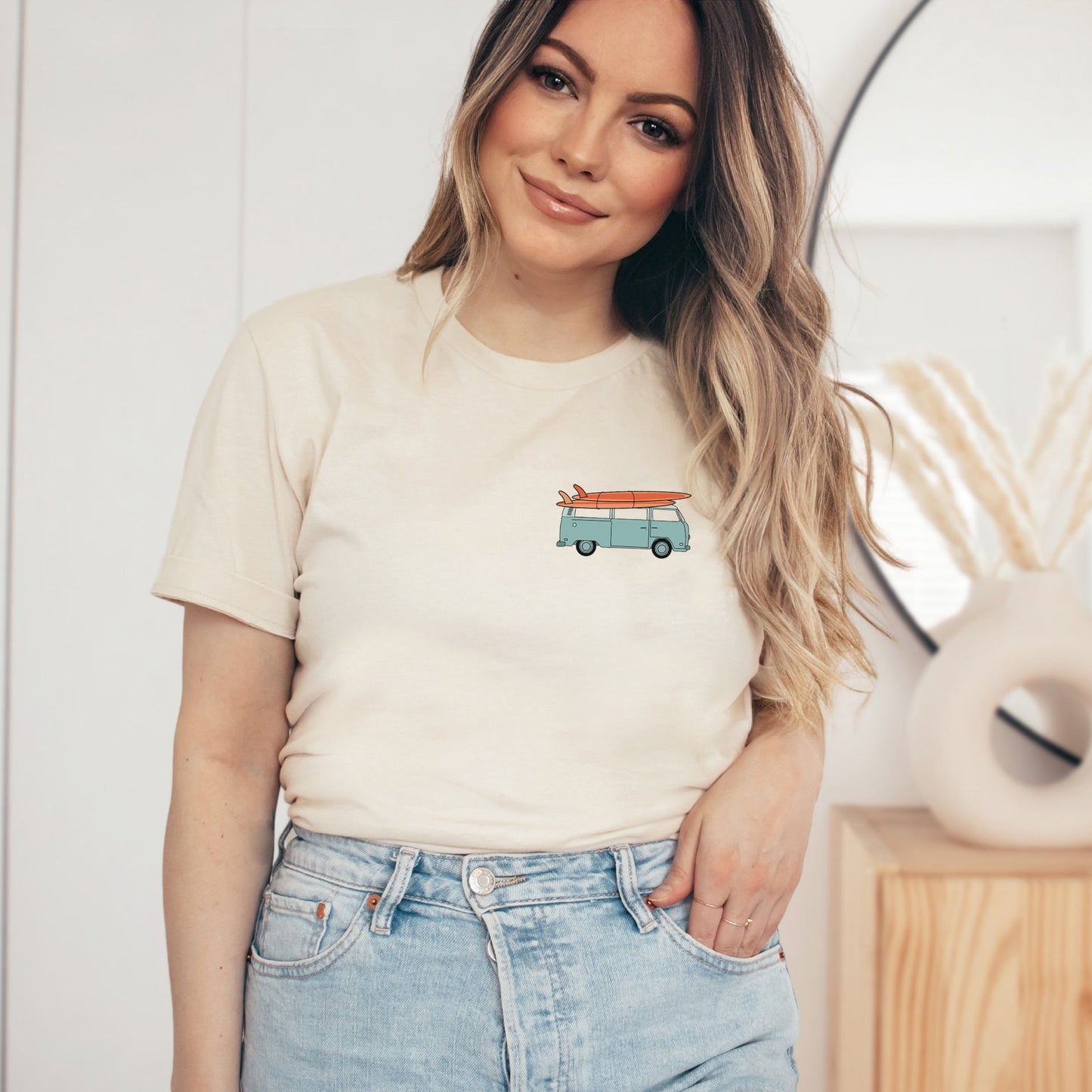 Never Lost Light Blue | Short Sleeve Crew Neck