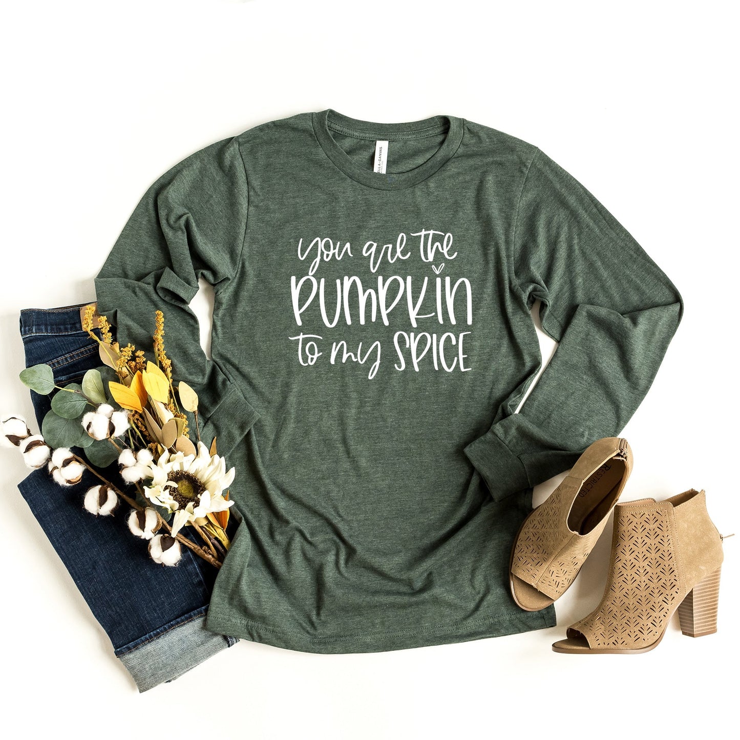 You Are The Pumpkin To My Spice | Long Sleeve Crew Neck