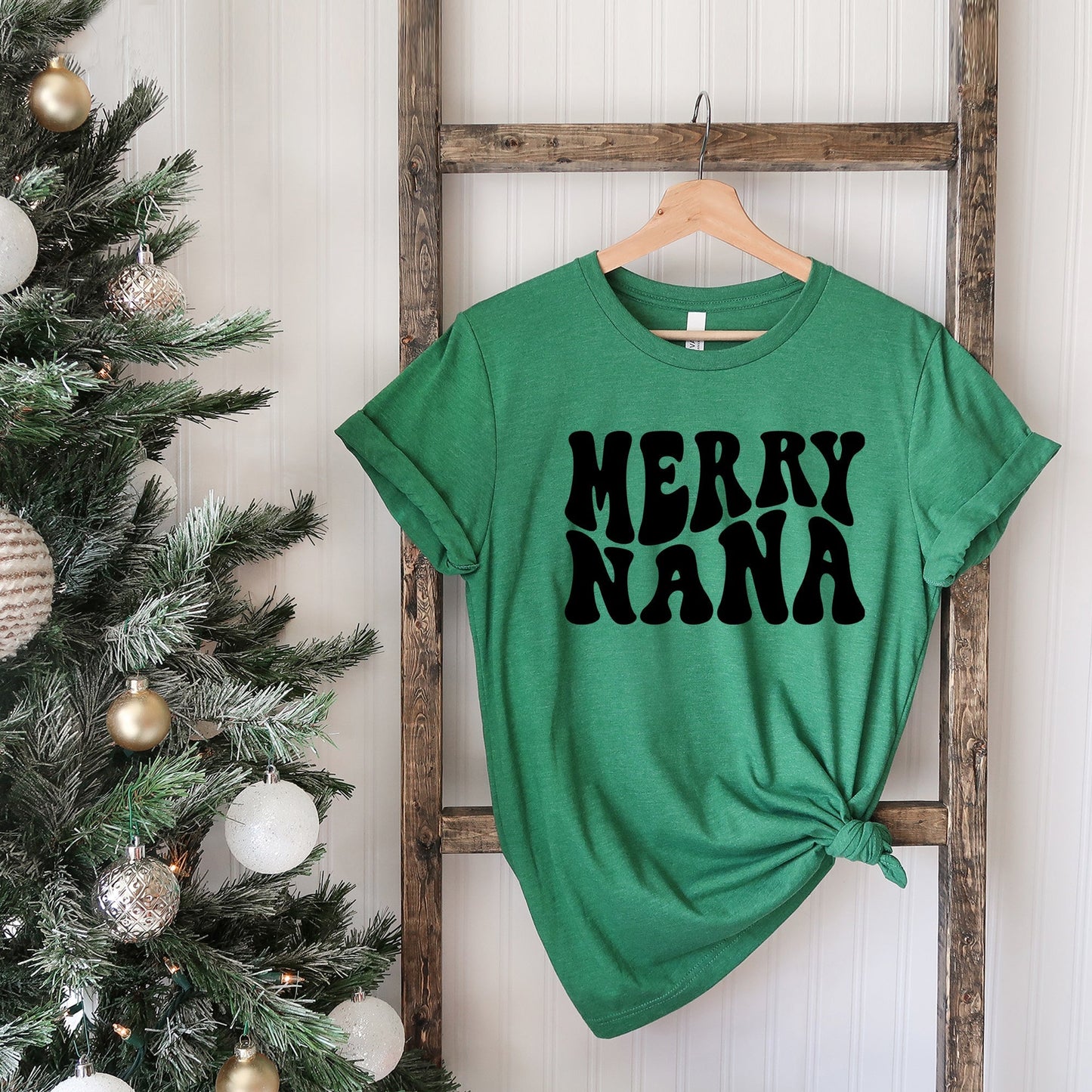Merry Nana Wavy | Short Sleeve Crew Neck