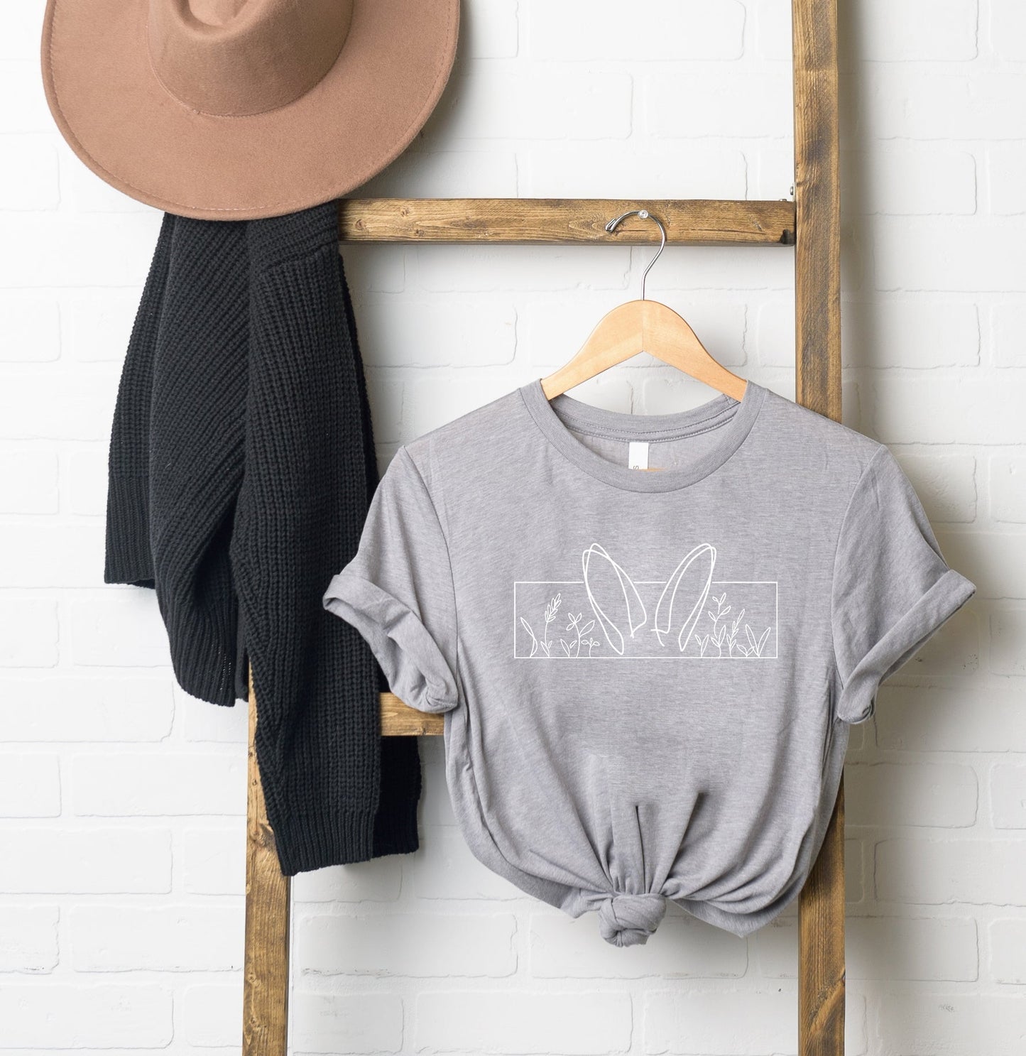 Bunny Ears | Short Sleeve Crew Neck