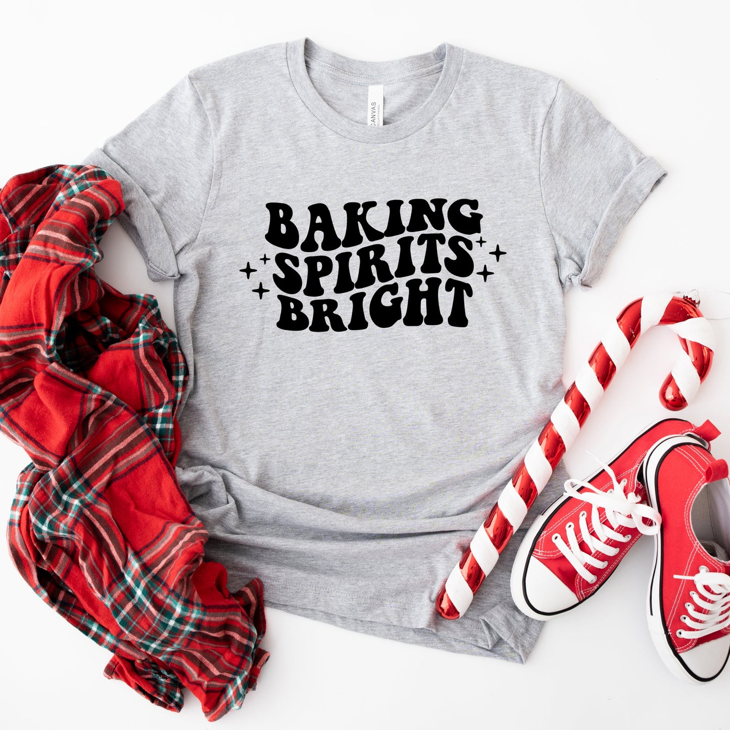 Baking Spirits Bright | Short Sleeve Crew Neck