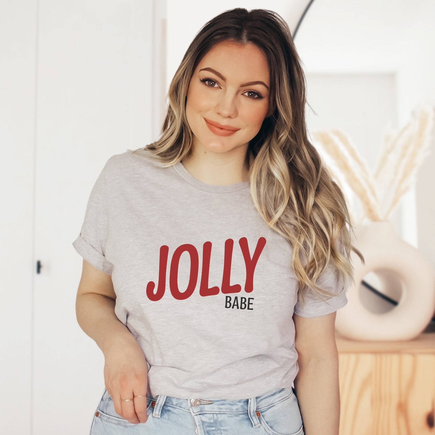 Jolly Babe | Short Sleeve Crew Neck