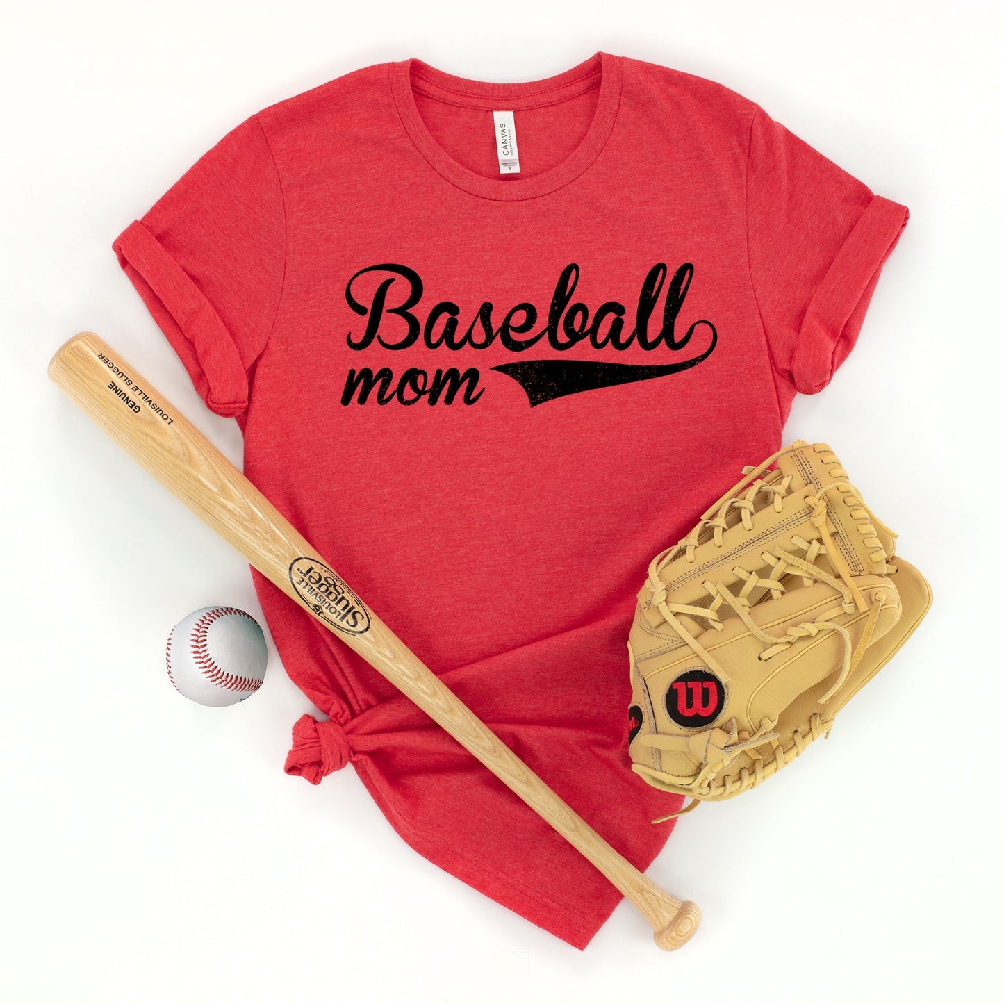 Baseball Mom | Short Sleeve Crew Neck